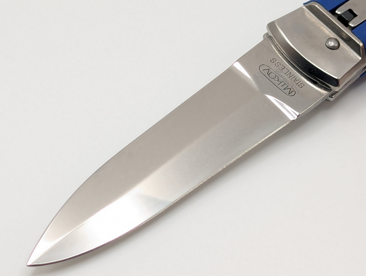 BLUE MIKOV PREDATOR AUTOMATIC LEVERLOCK KNIFE