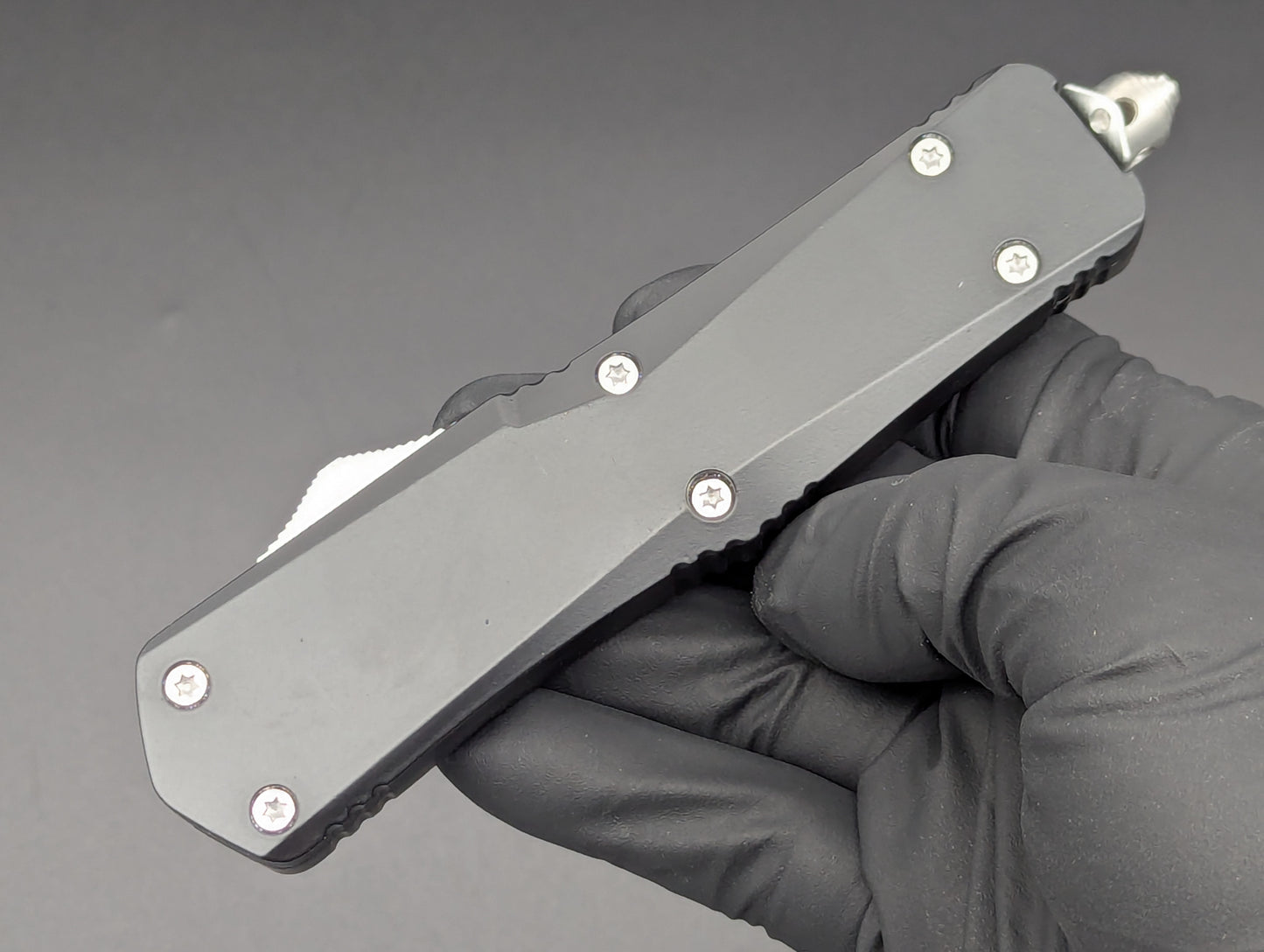 9" CLASSIC BLACK D/A OTF AUTOMATIC KNIFE