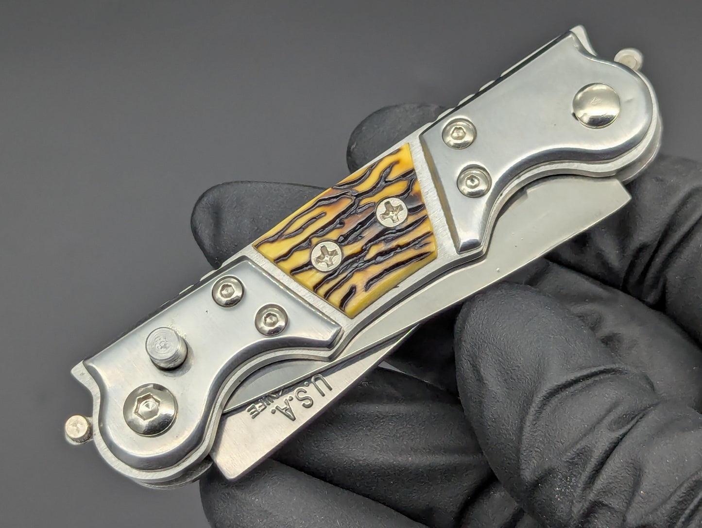 NOS Dual Blade Automatic Knife Cali-Legal