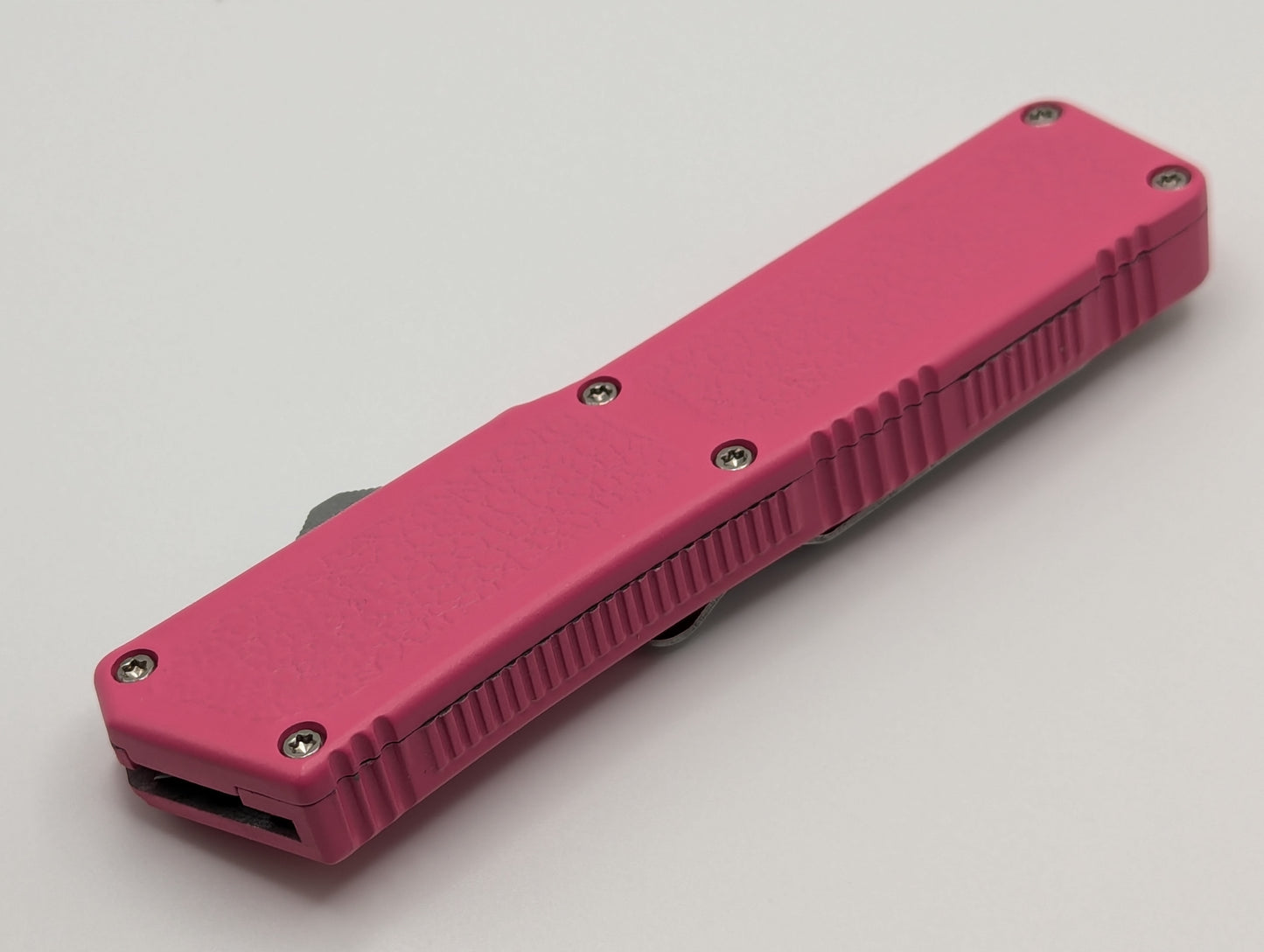 PINK LIGHTNING OTF 2-TONE DROP POINT BLADE