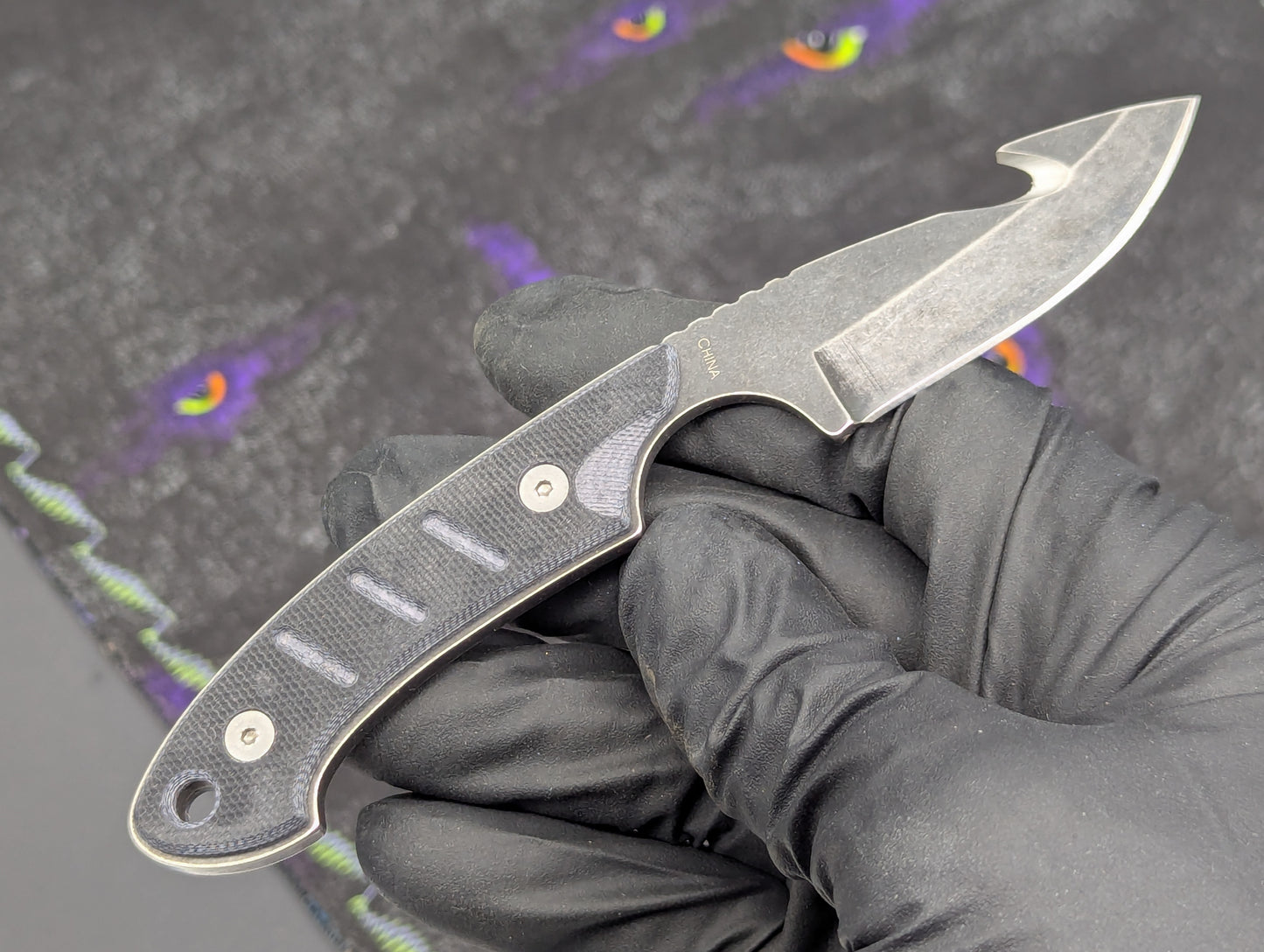 5.5" Mini Guthook G-10 Neck Knife
