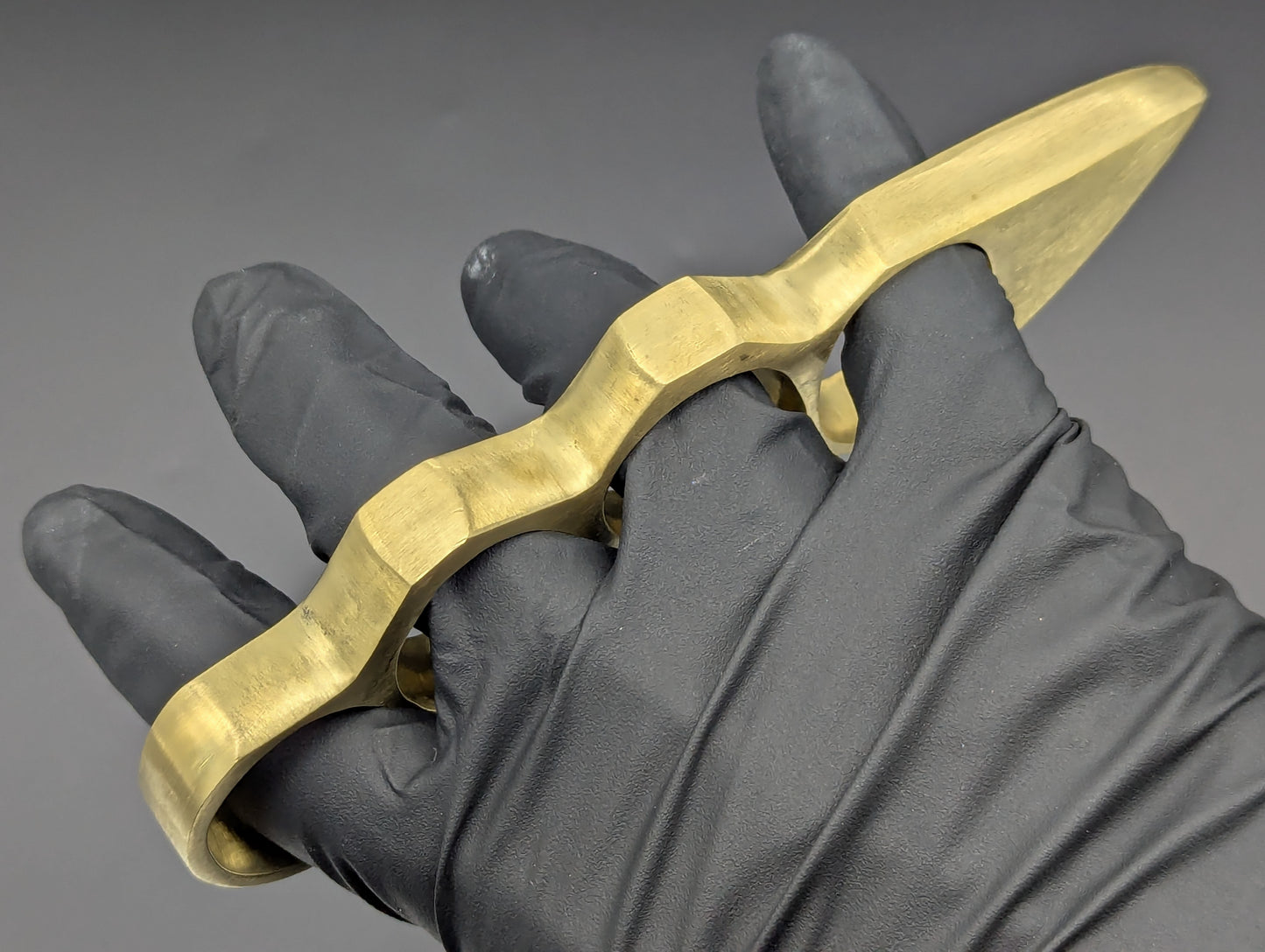 Scorpion Tail Solid Brass Knuckle Duster