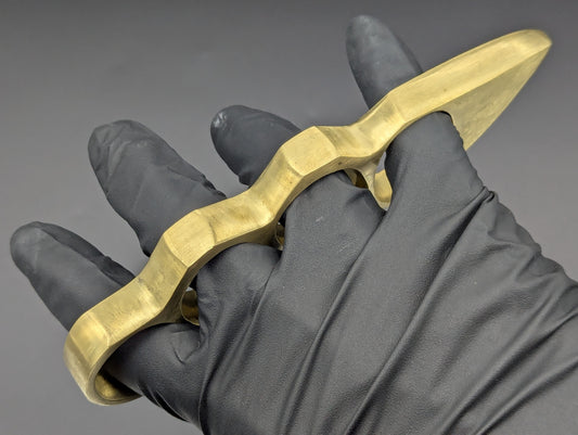 Scorpion Tail Solid Brass Knuckle Duster