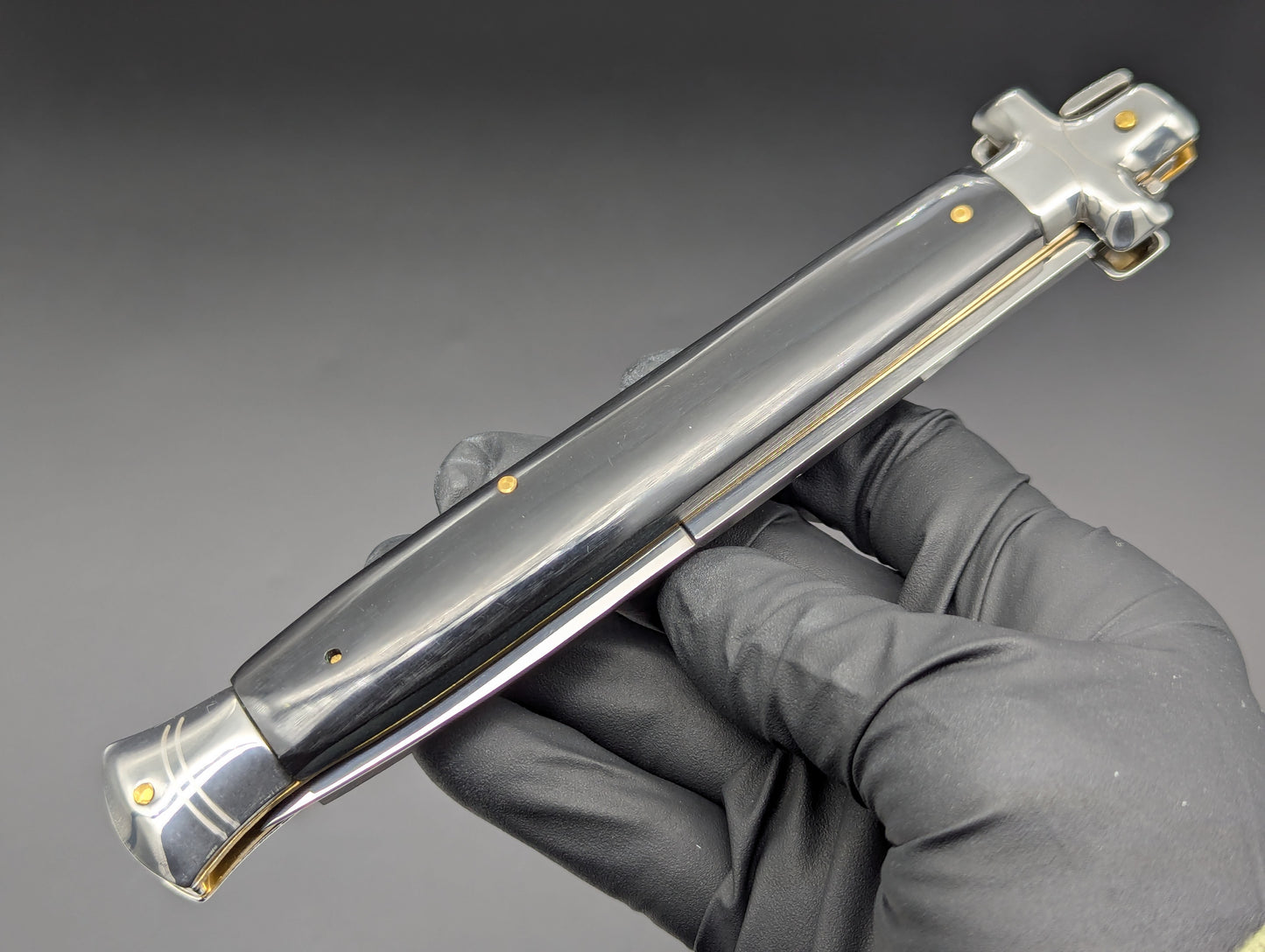 13" BLACK COMPOSITE MALTESE ITALIAN STYLE STYLE