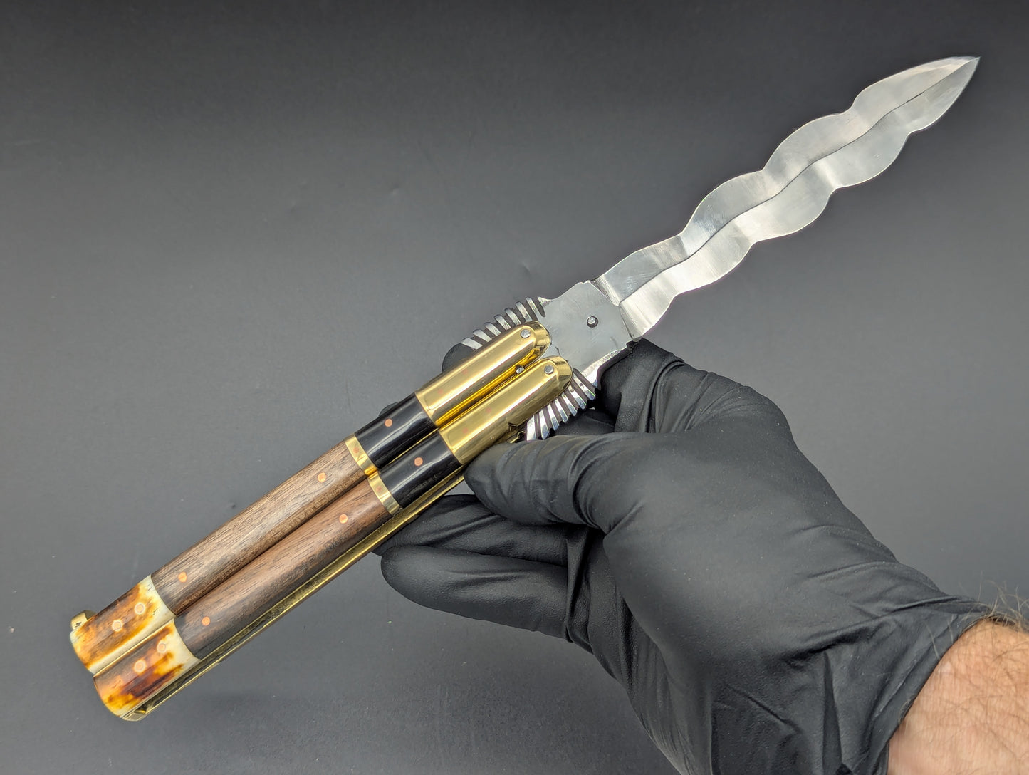 11" Eagle Tang Philippines Handmade Balisong Kris