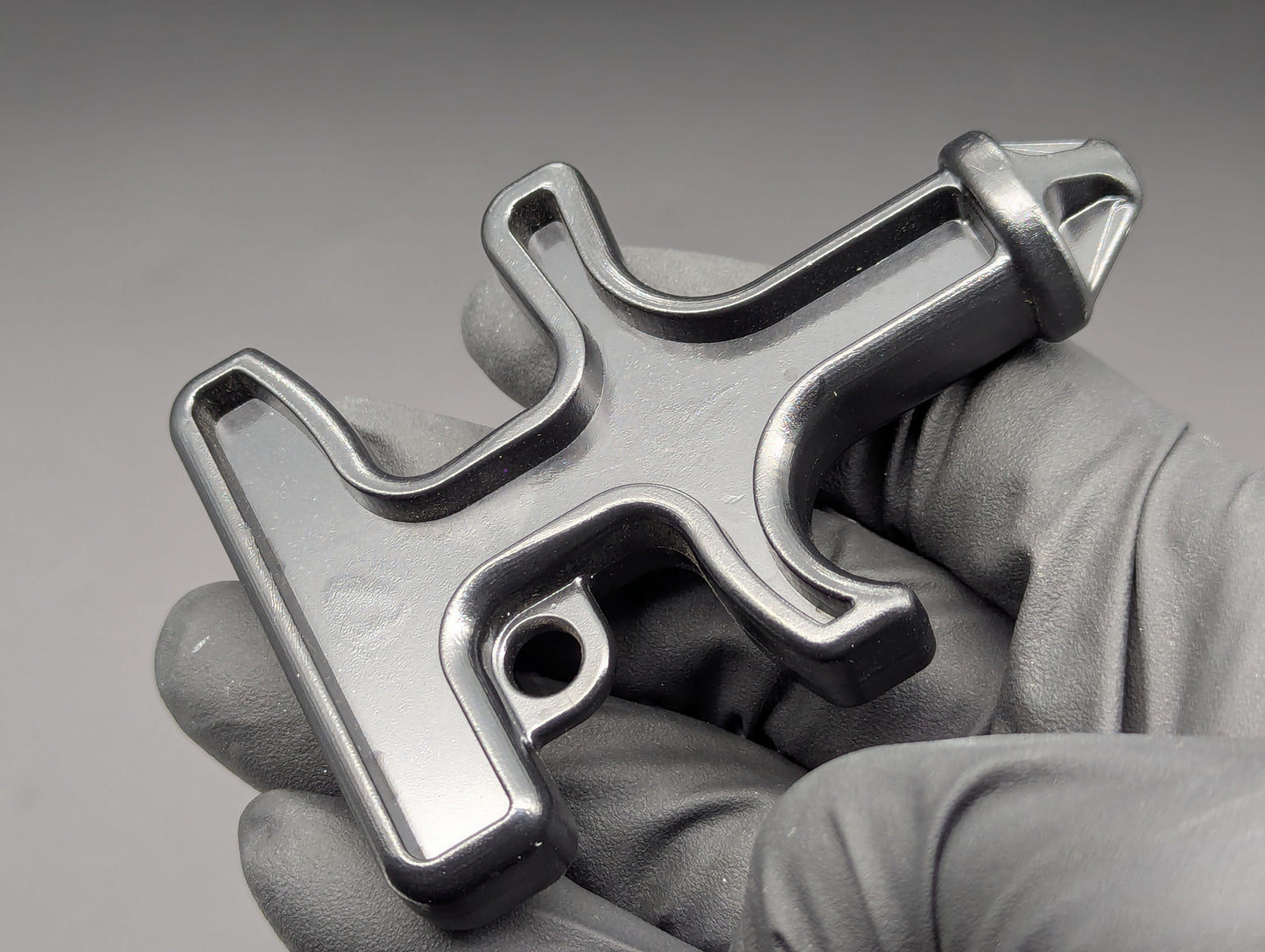 BLACK COMBAT TECHNOLOGIES IMPACT PLASTIC SELF DEFENSE KEYRINGS