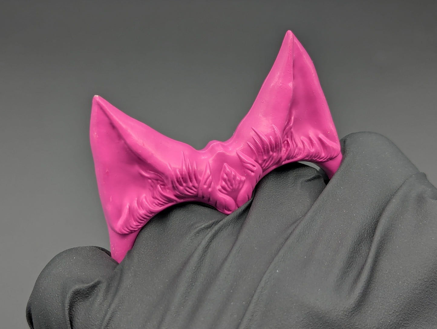 PINK ABS CAT SELF DEFENSE KEYRING