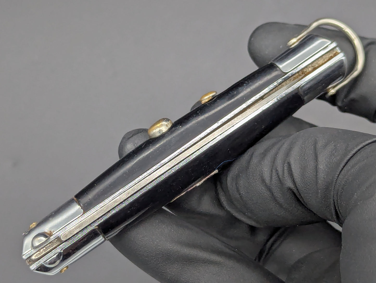 6.5" VINTAGE MICKEY EARS MINI JAPANESE SWITCHBLADE KNIFE