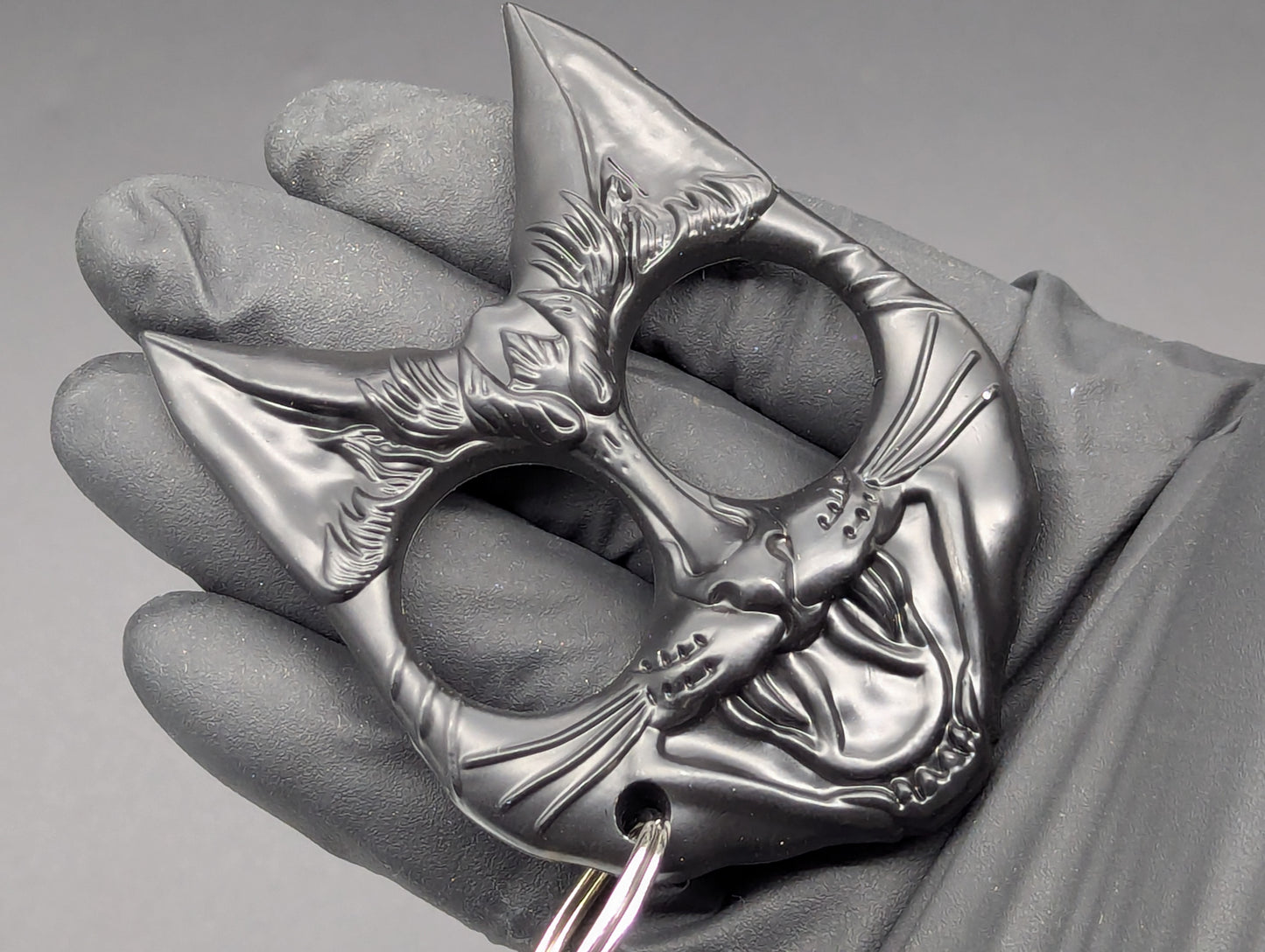 BLACK CAT ABS SELF DEFENSE KEYRING