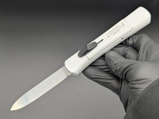 White Concord Italy D/A OTF Knife Re-Release