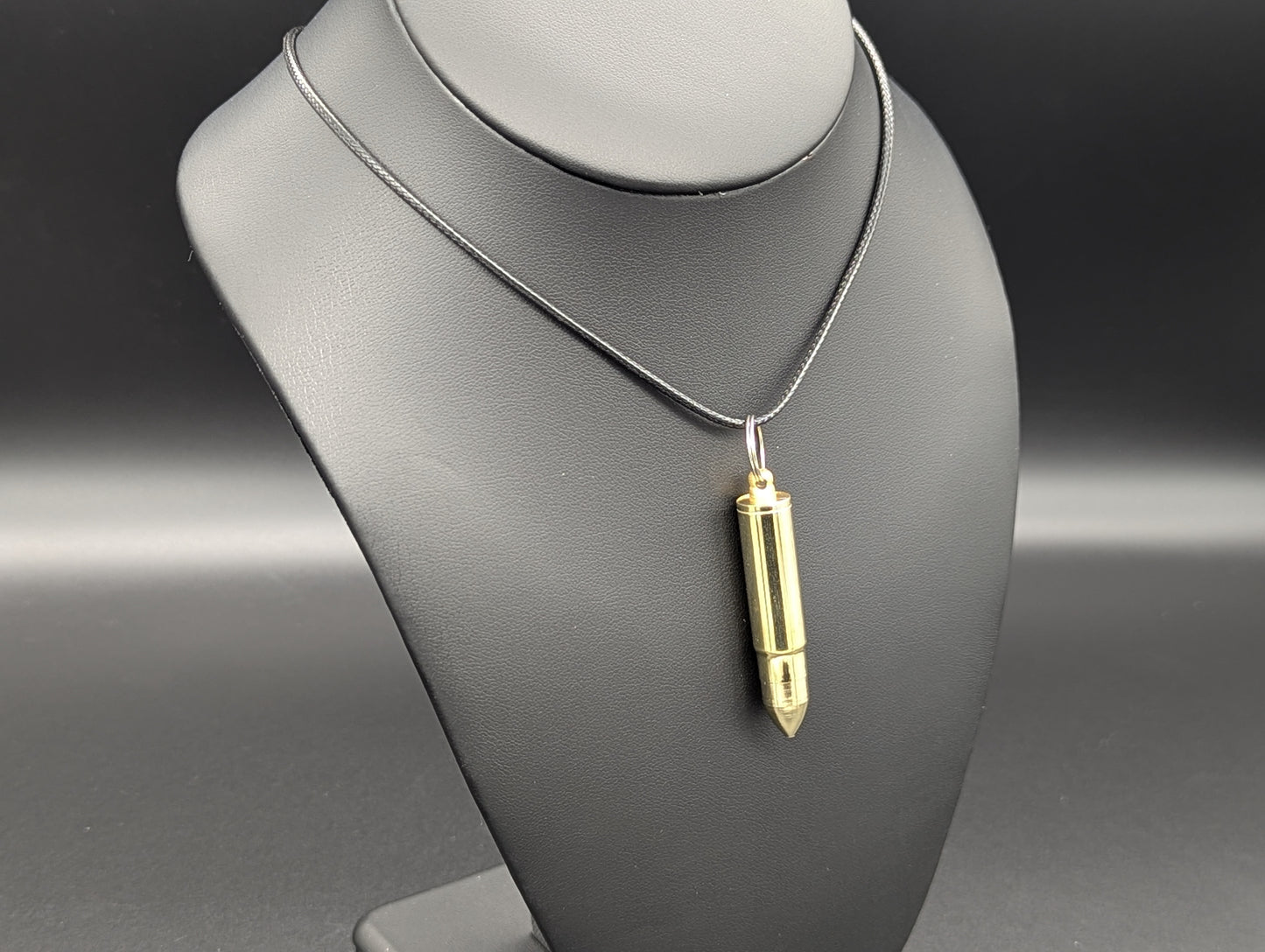 Brass Bullet Hidden Party Bump Spoon Keyring
