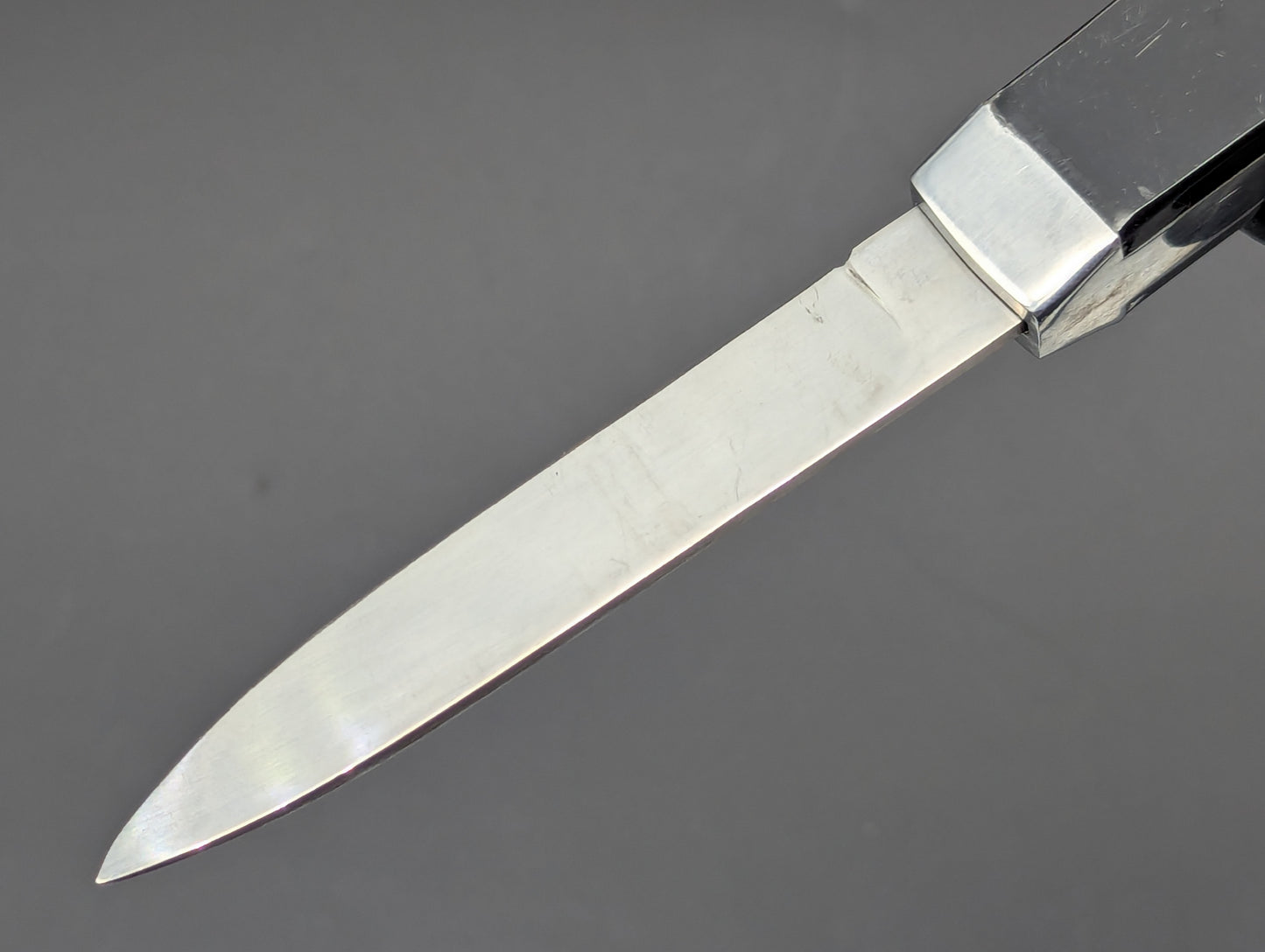 XL ANTIQUE D/A OTF KNIFE MADE IN SPAIN TOLEDO