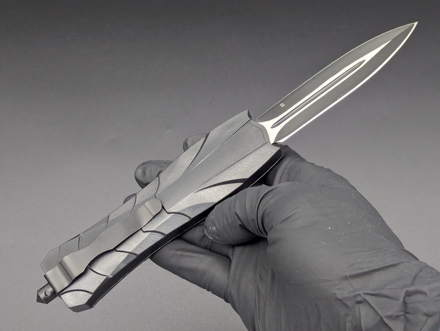 9" BLACK VIPER D/A COMPOSITE OTF KNIFE