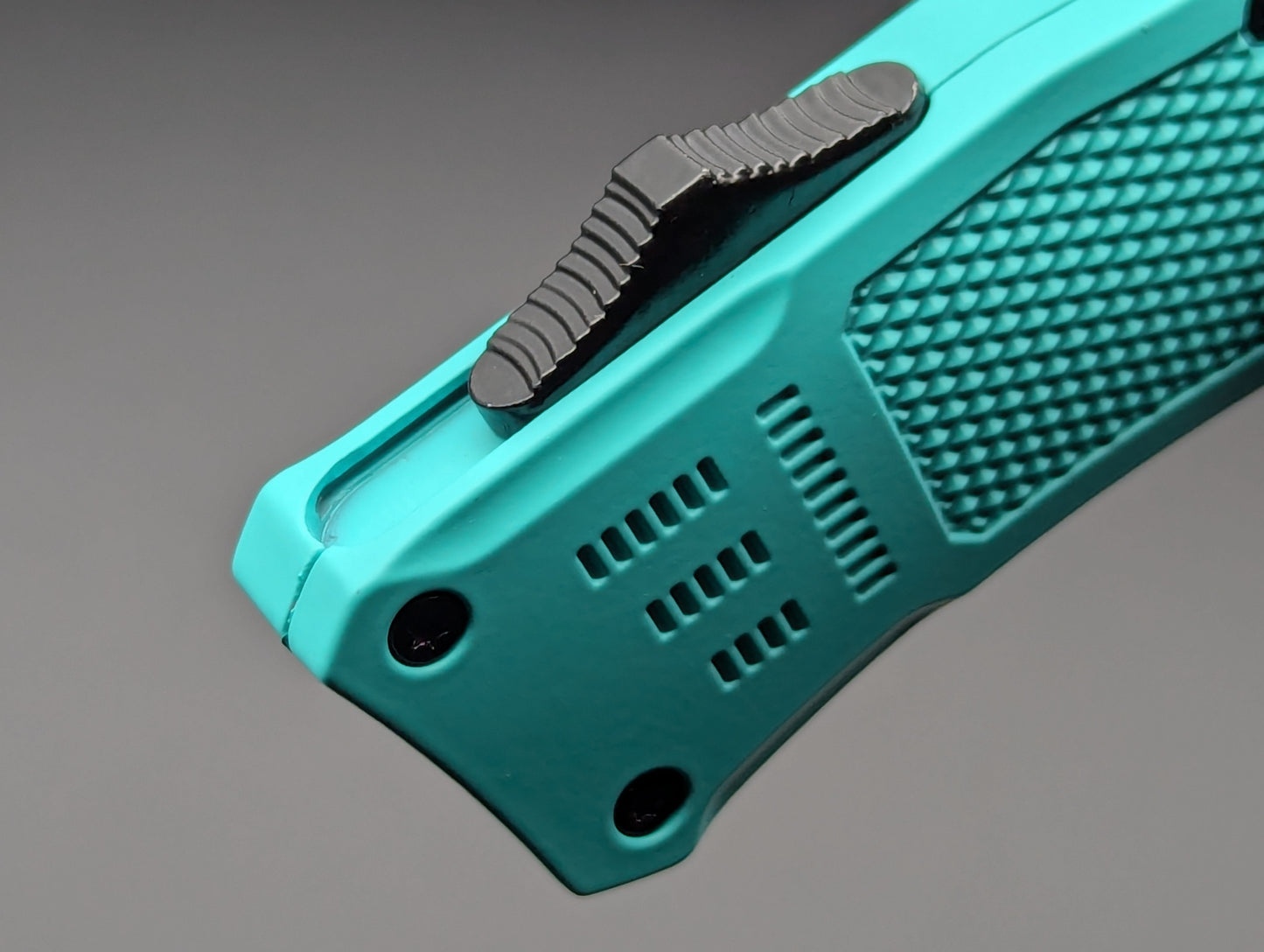 8.25" TEAL CQC D/A TACTICAL OTF AUTOMATIC KNIFE