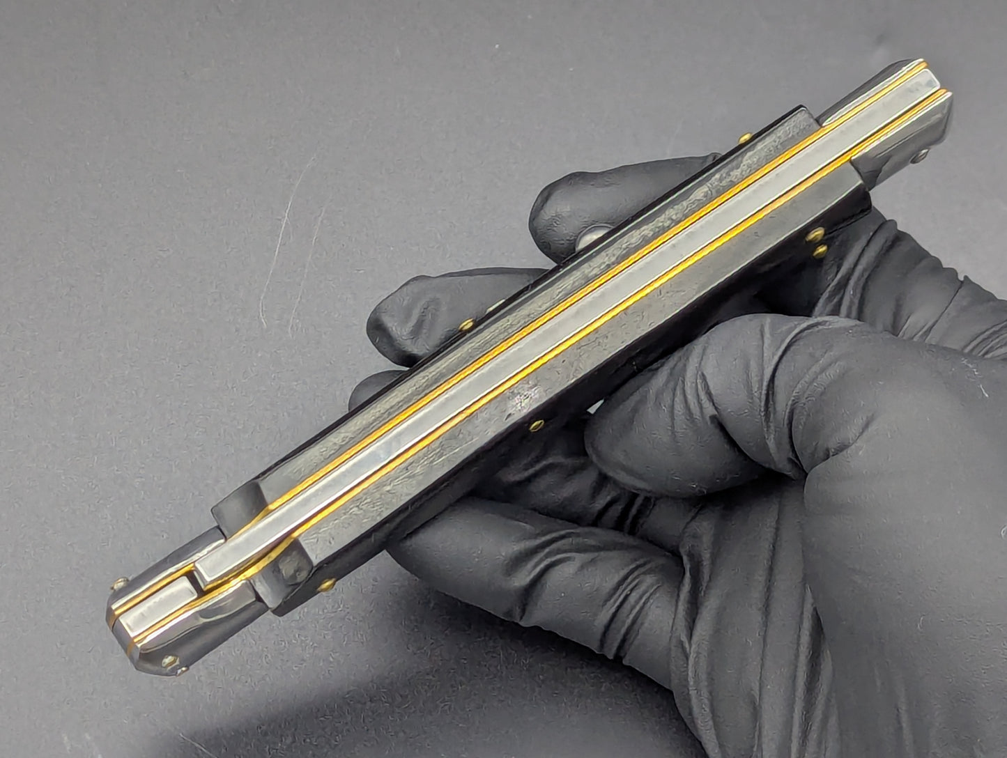 29cm Frank B Buffalo Horn Swinguard Bayonet Blade