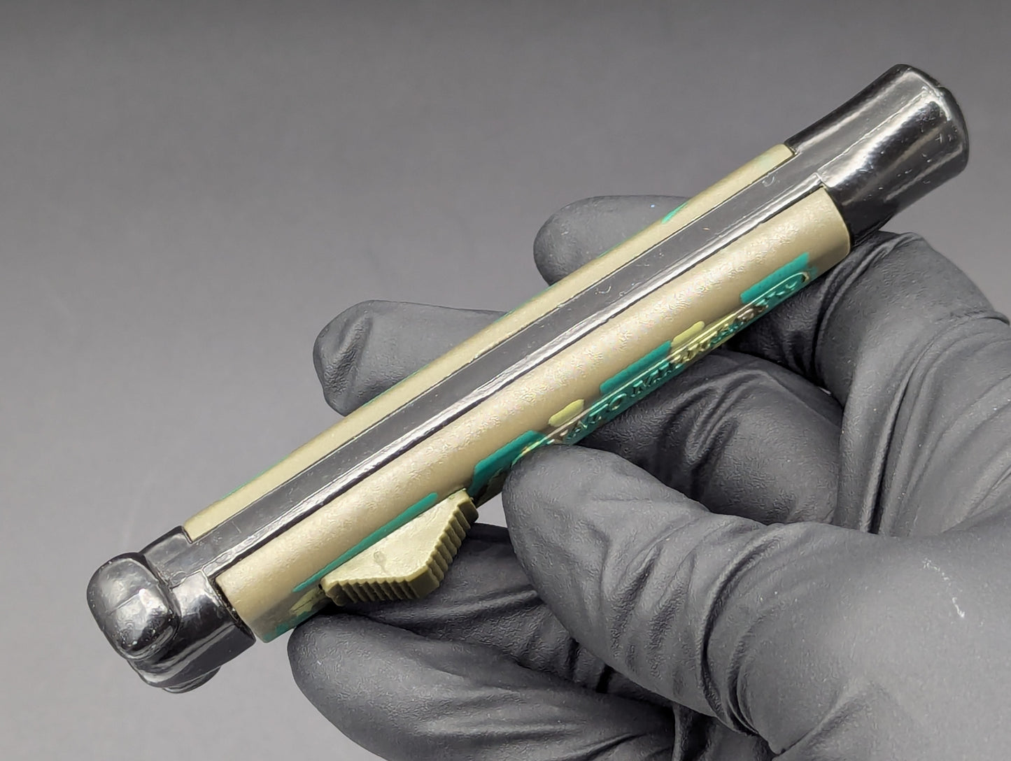 Camouflage NATO MILITARY OTF Knife 80's Vintage