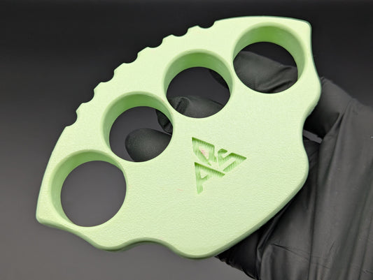 LIME NPE 3/4" A.R.S. FAT BOY 3D PRINTED KNUCKLE DUSTER