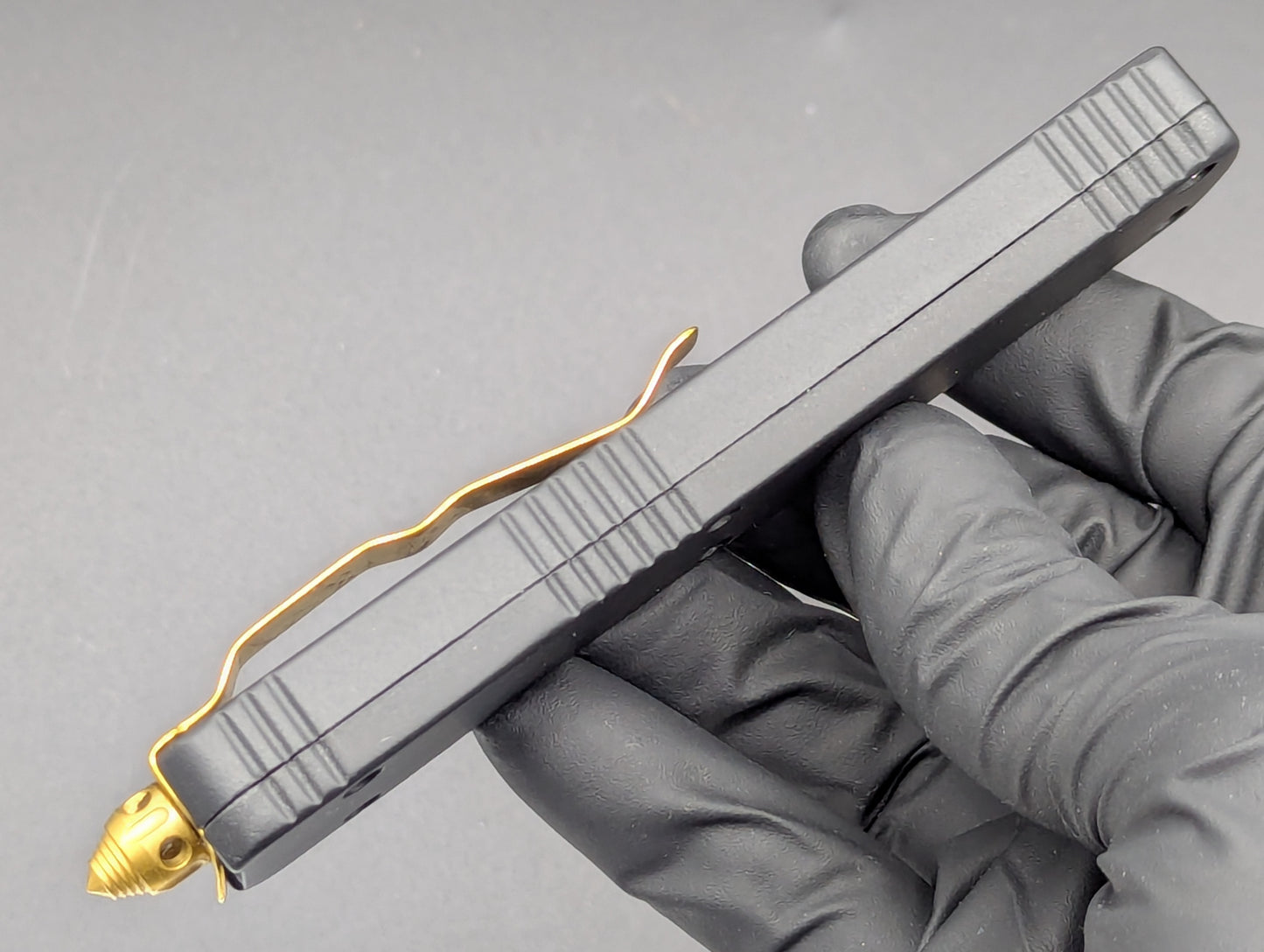 8.5" DAMASCUS HELL RAISER D/A OTF KNIFE