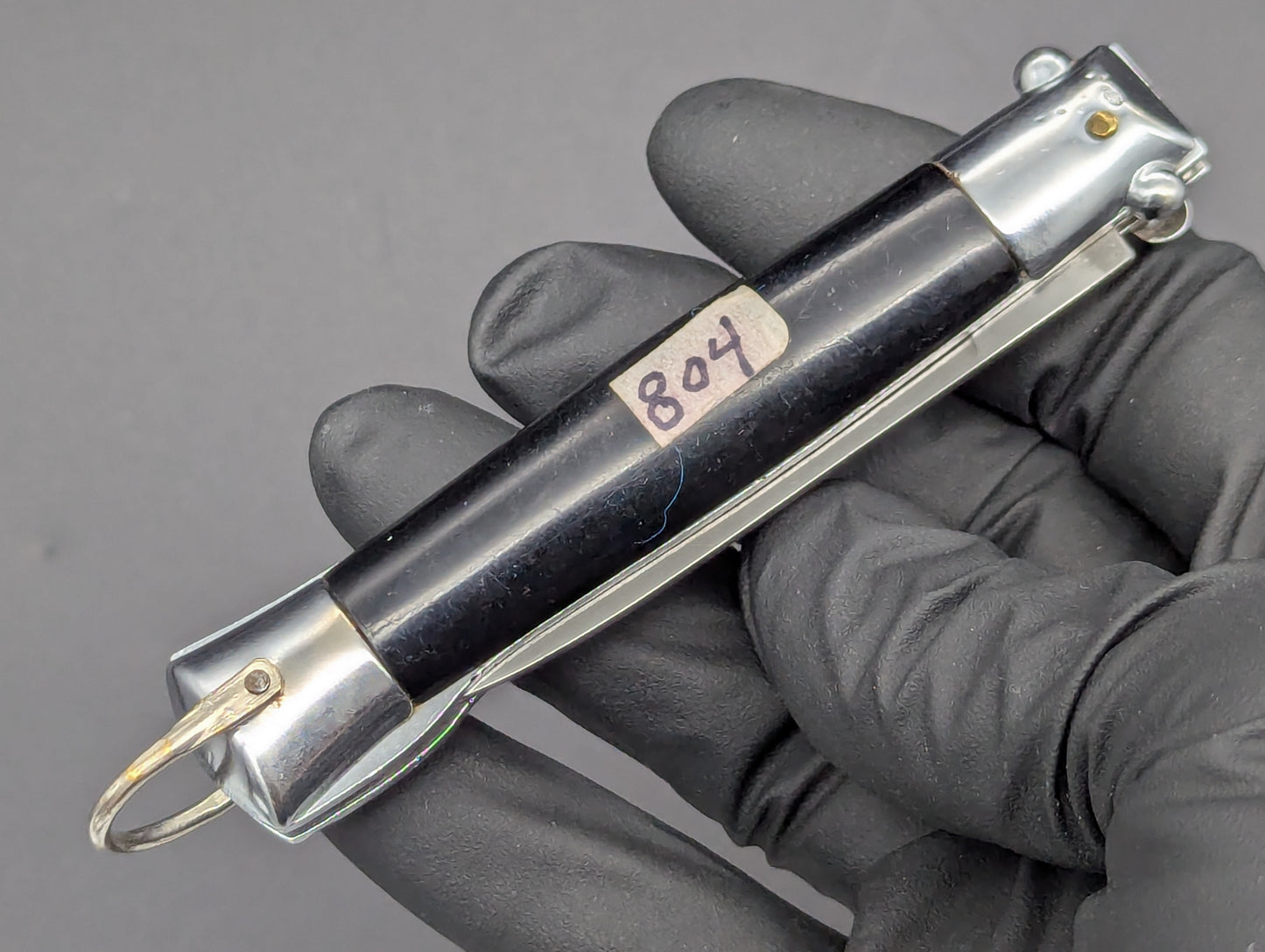 6.5" VINTAGE MICKEY EARS MINI JAPANESE SWITCHBLADE KNIFE