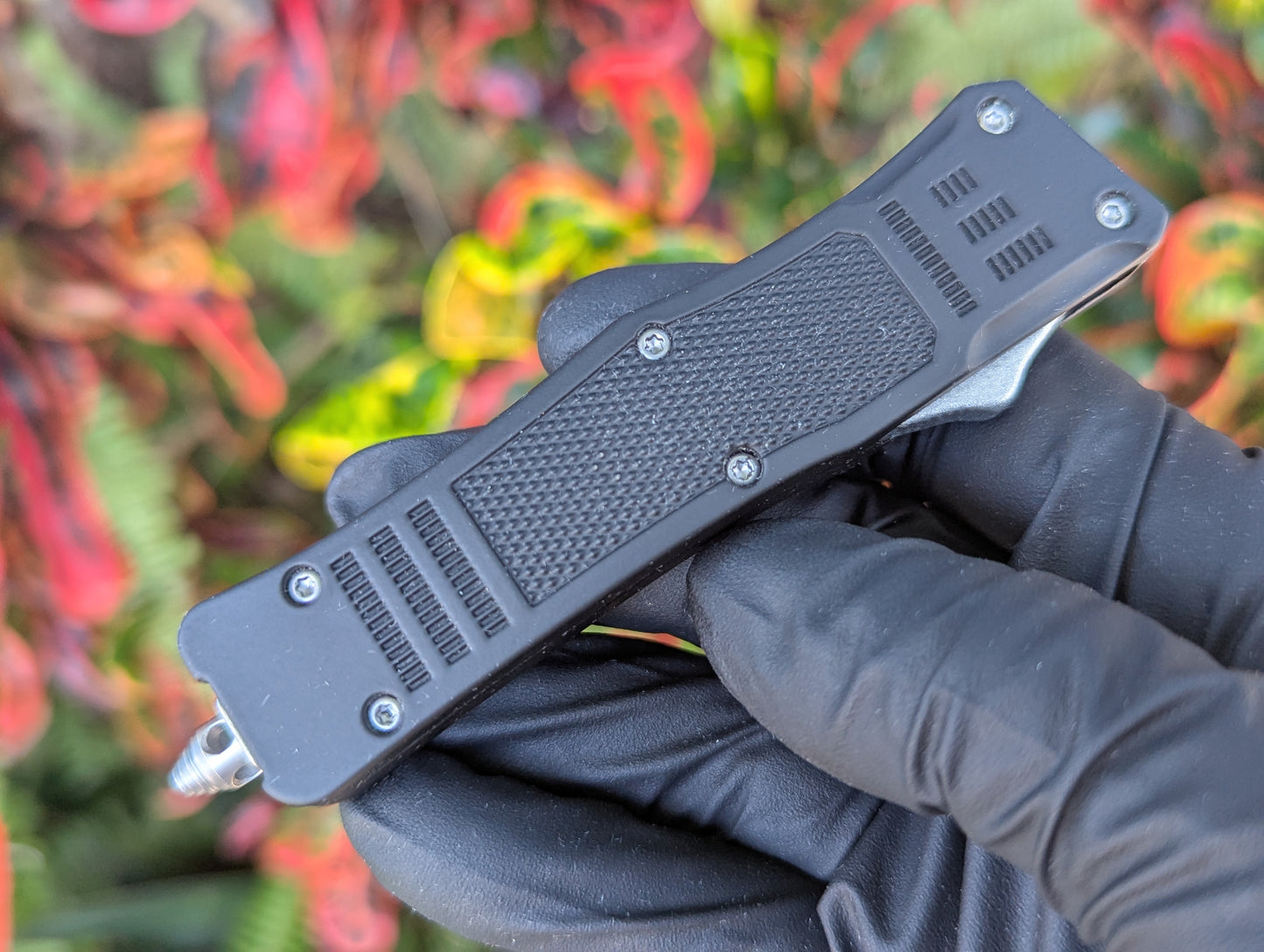 7" Mini Reverse Tanto Tactical D/A OTF Knife
