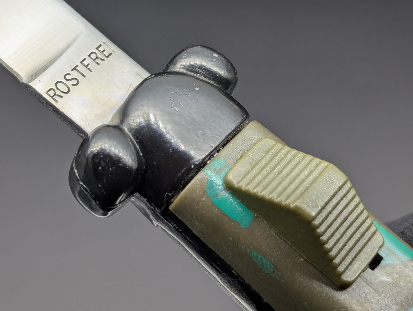 Camouflage NATO MILITARY OTF Knife 80's Vintage