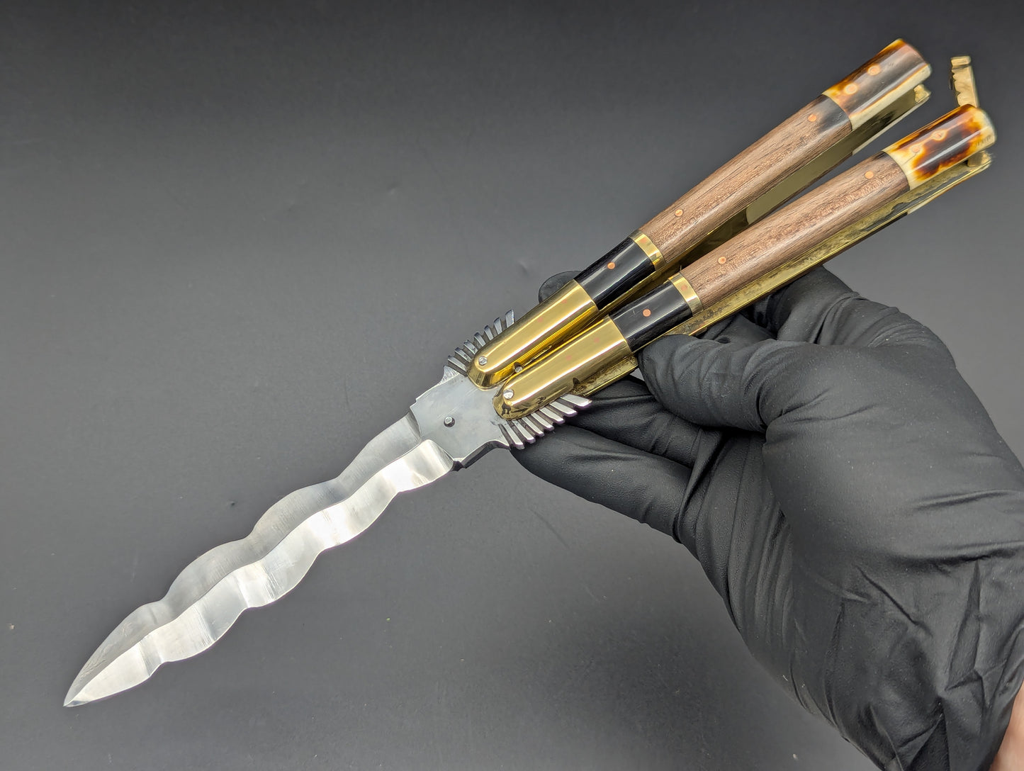 11" Eagle Tang Philippines Handmade Balisong Kris