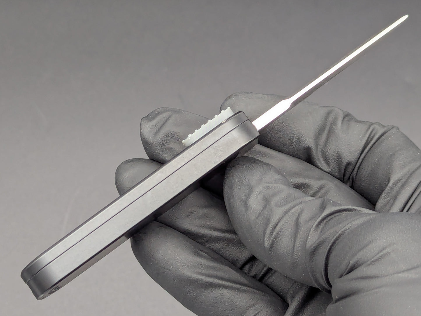 A.R.S. KNIVES D ROCKET D/A OTF TANTO BLACK GY/BTN