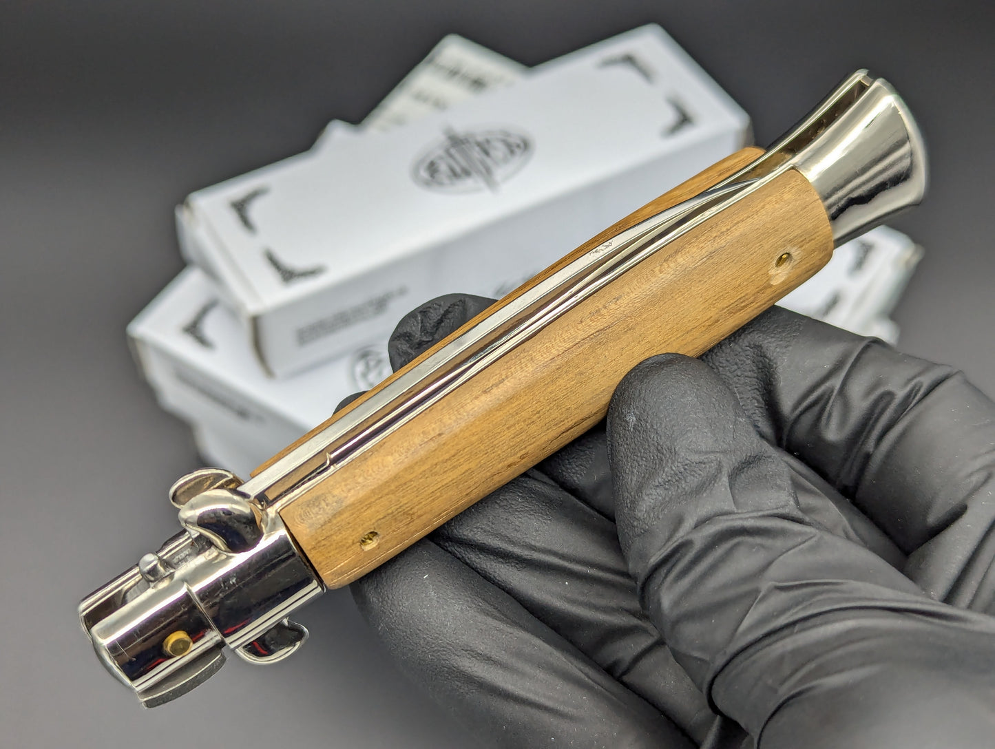 VITYAZ WOODEN RUSSIAN SWITCHBLADE STILETTO