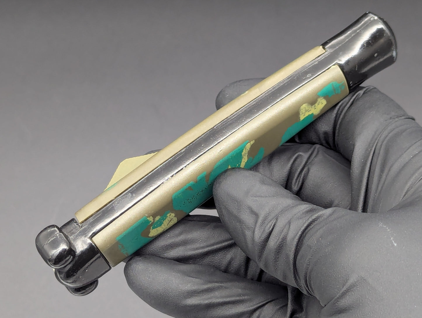 Camouflage NATO MILITARY OTF Knife 80's Vintage