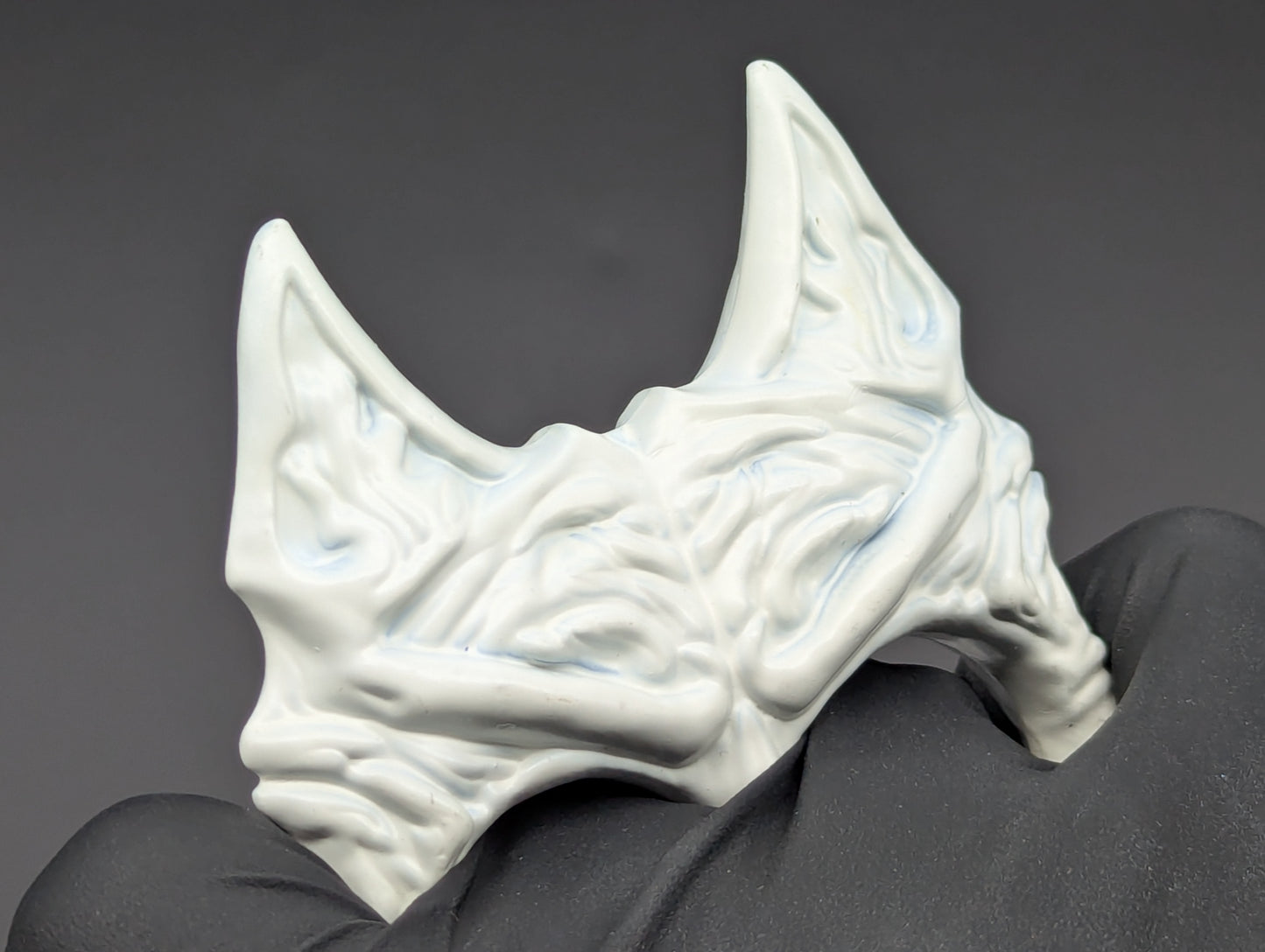 WHITE ABS WEREWOLF SELF DEFENSE KEYRING