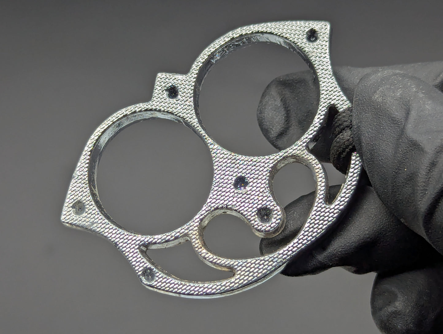 SMALL 2FK KNUCKLE DUSTER w/ LANYARD