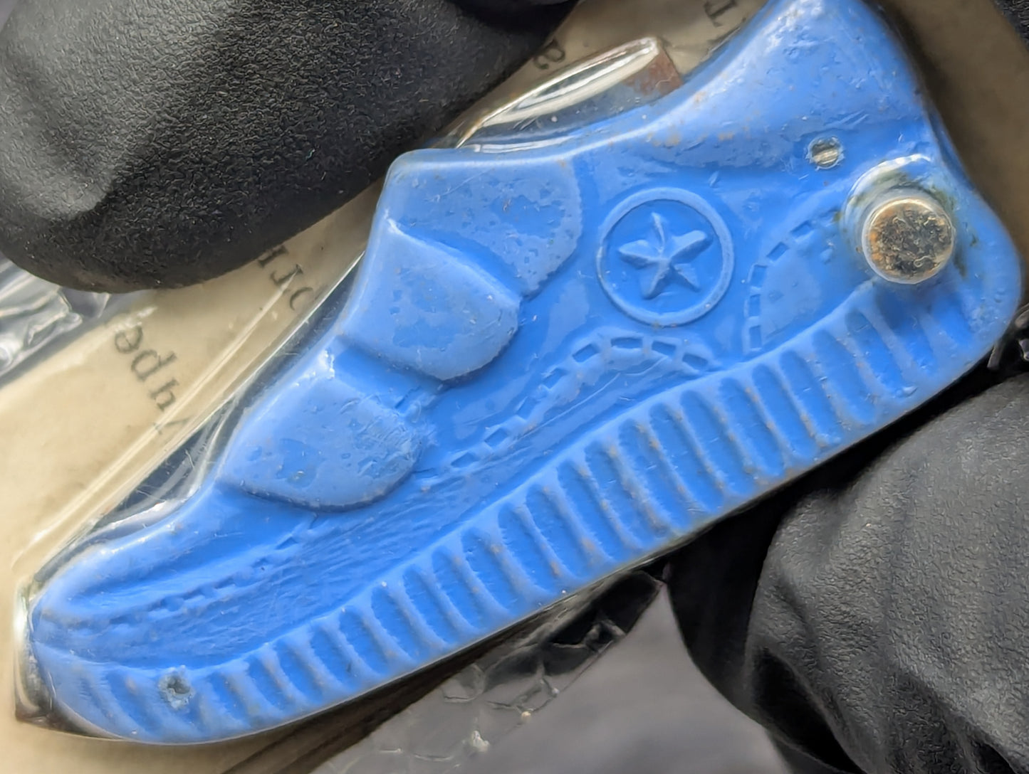 SOVIET ERA RUSSIAN PRISON MADE SOCCER SNEAKER SWITCHBLADE KNIVES RPK