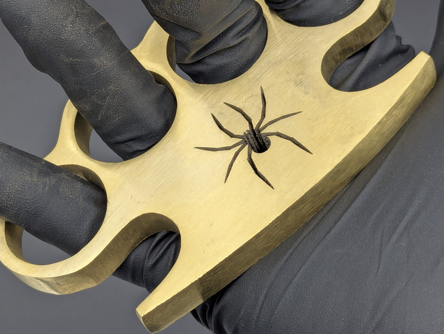 SOLID BRASS WIDOW MAKER KNUCKLE DUSTER