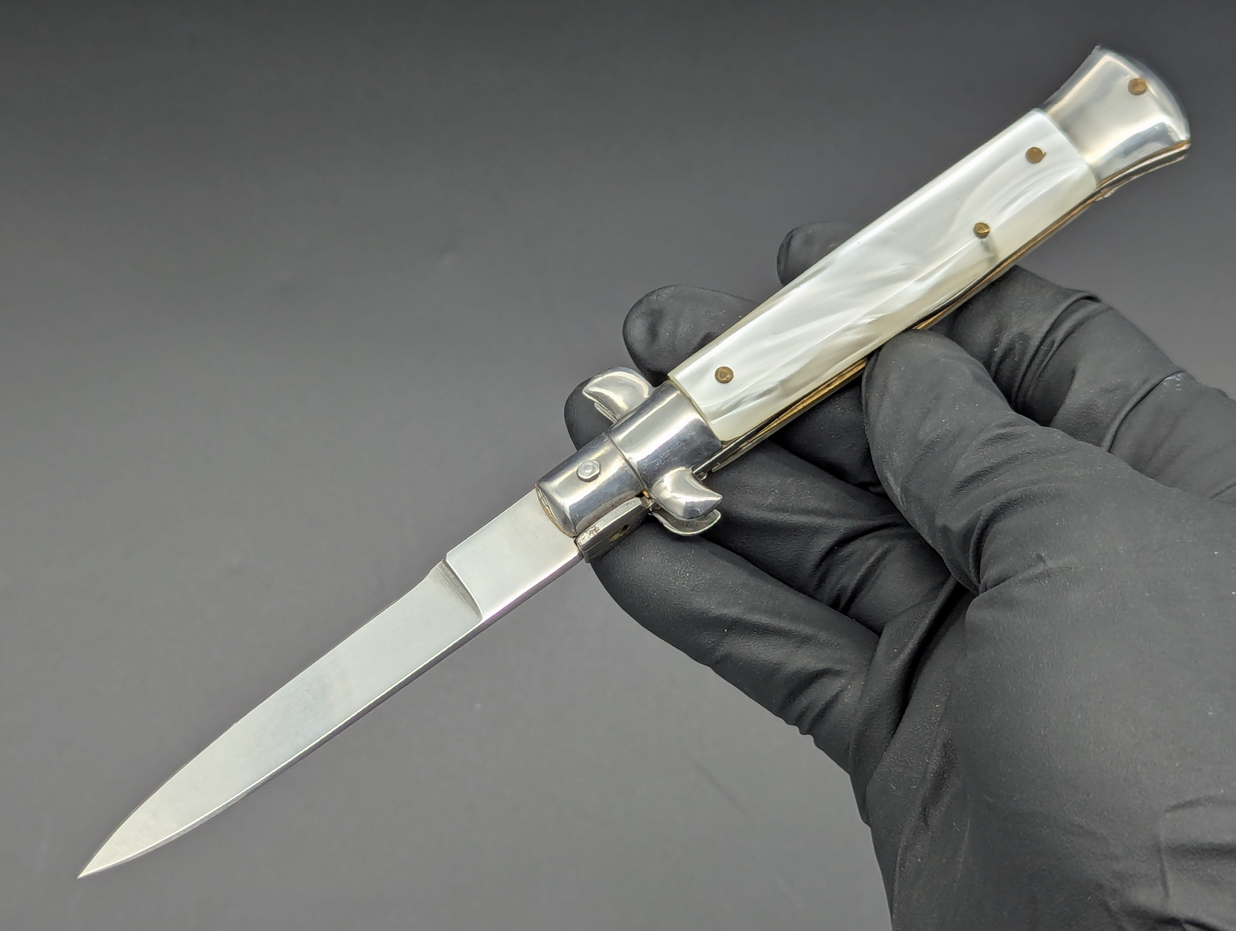 SWITCHBLADE × L'Arc〜en〜Ciel LONG AVIATOR ITALIAN SWITCHBLADE KNIVES – Page 2 – LIGHTNING OTF KNIVES