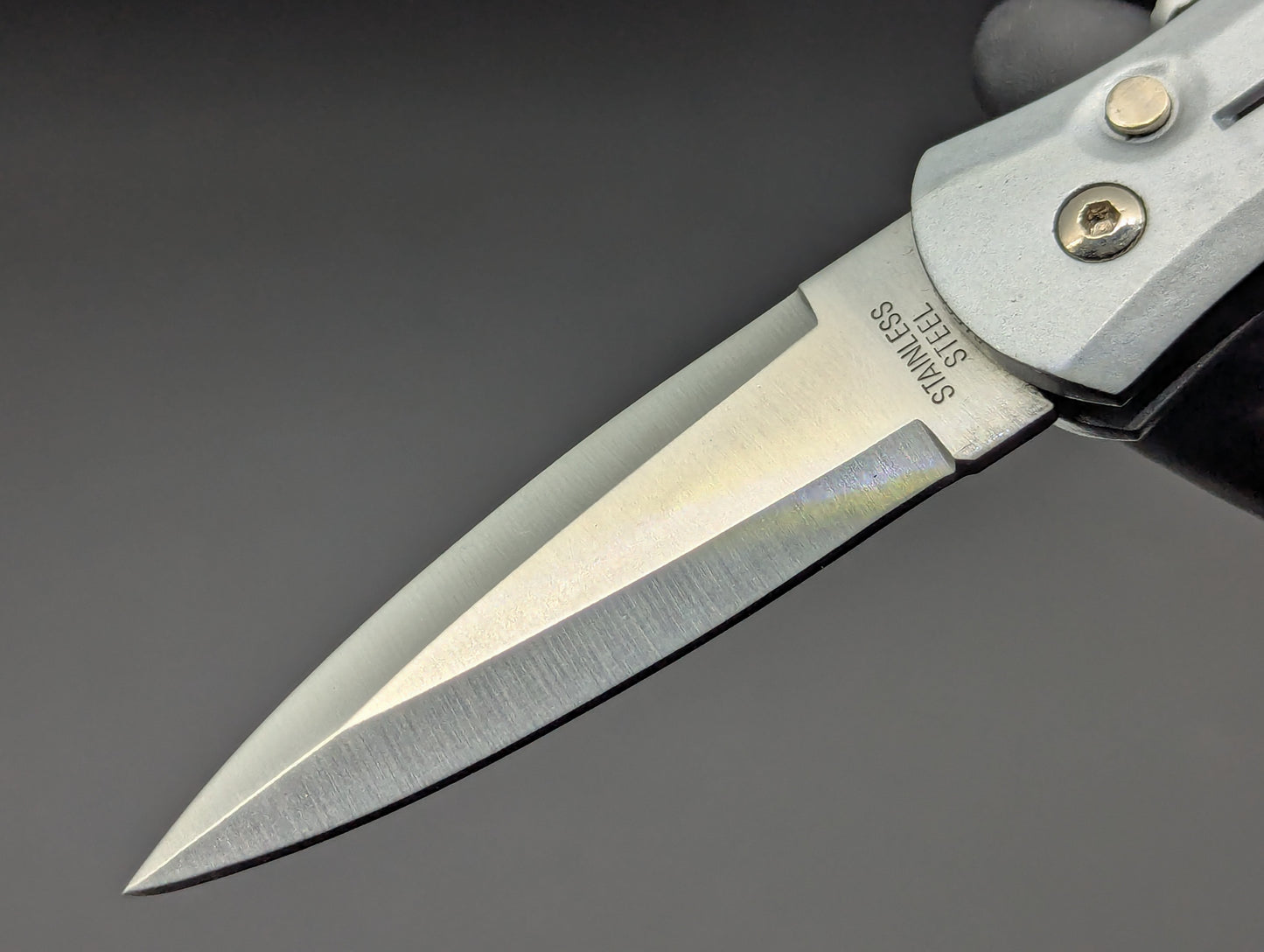 NOS SILVER EAGLE AUTOMATIC KNIFE w/ SAFETY