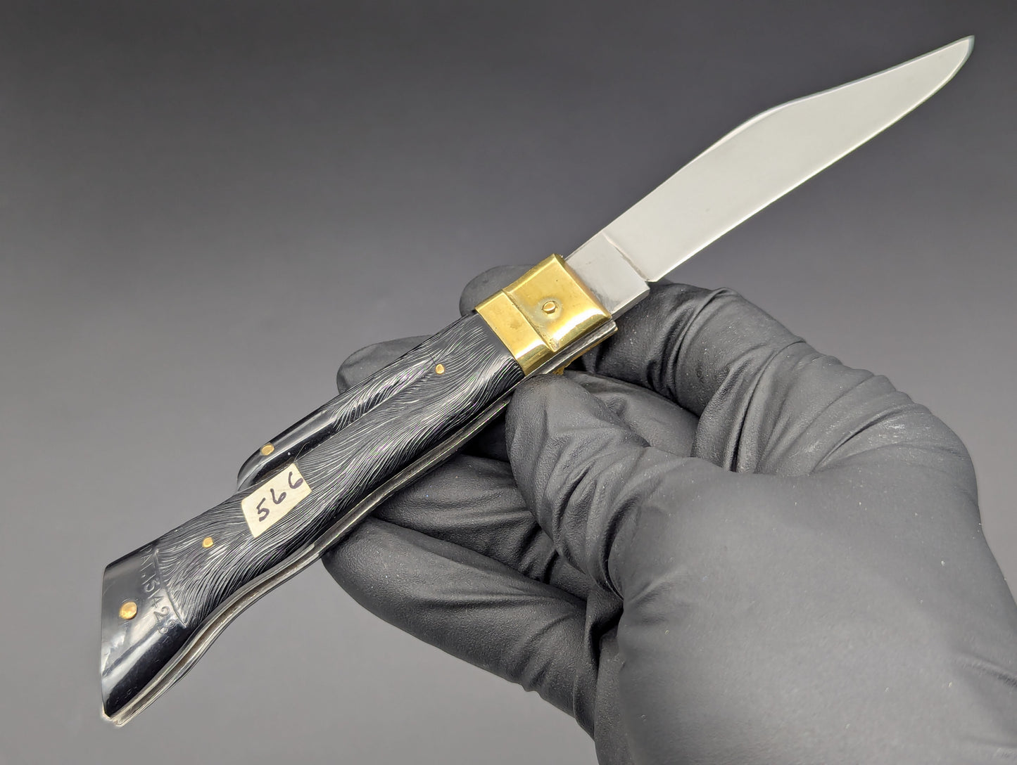 VINTAGE JAPANESE DEER FOOT SWITCHBLADE KNIFE