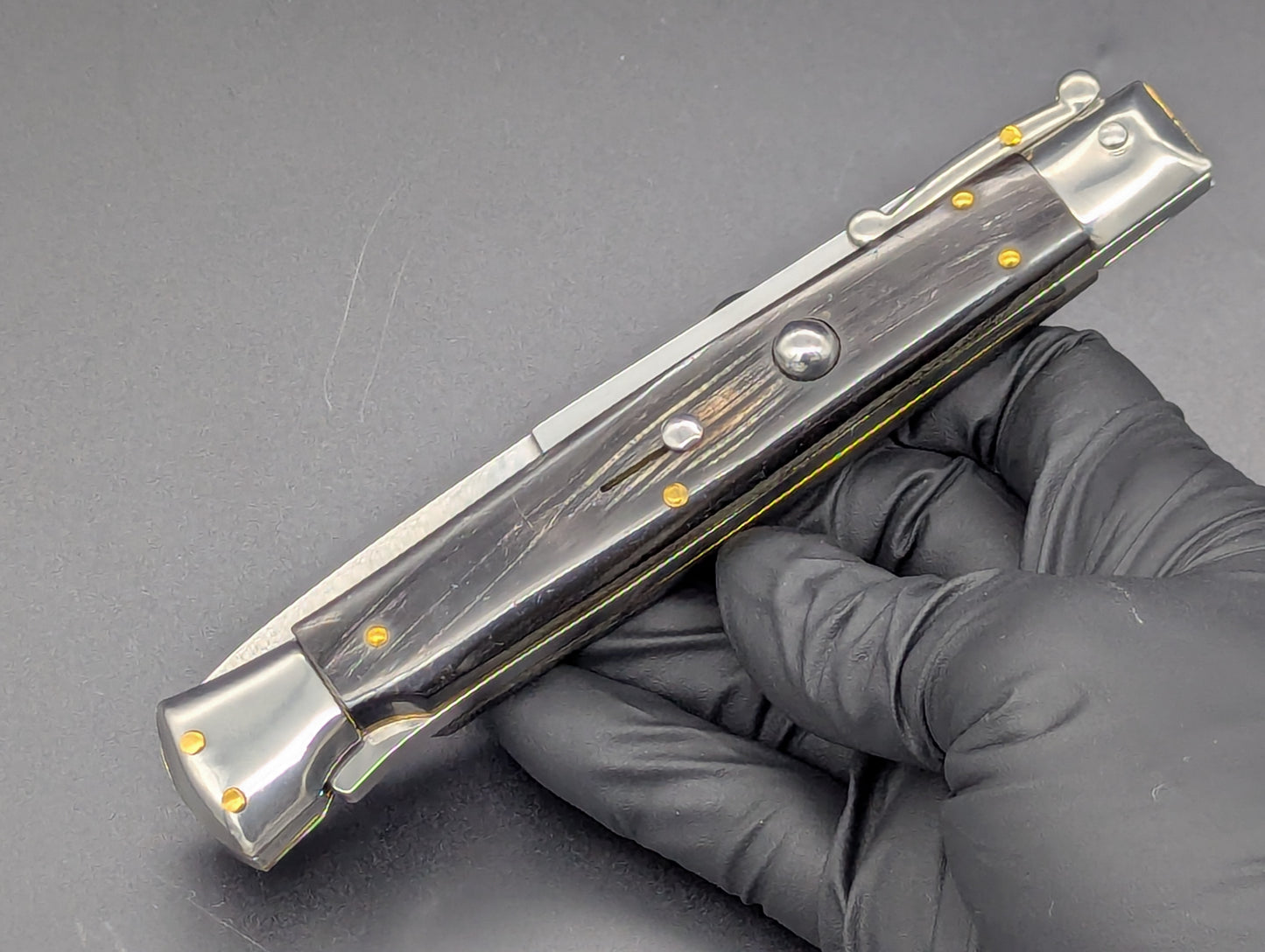 29cm Frank B Buffalo Horn Swinguard Bayonet Blade