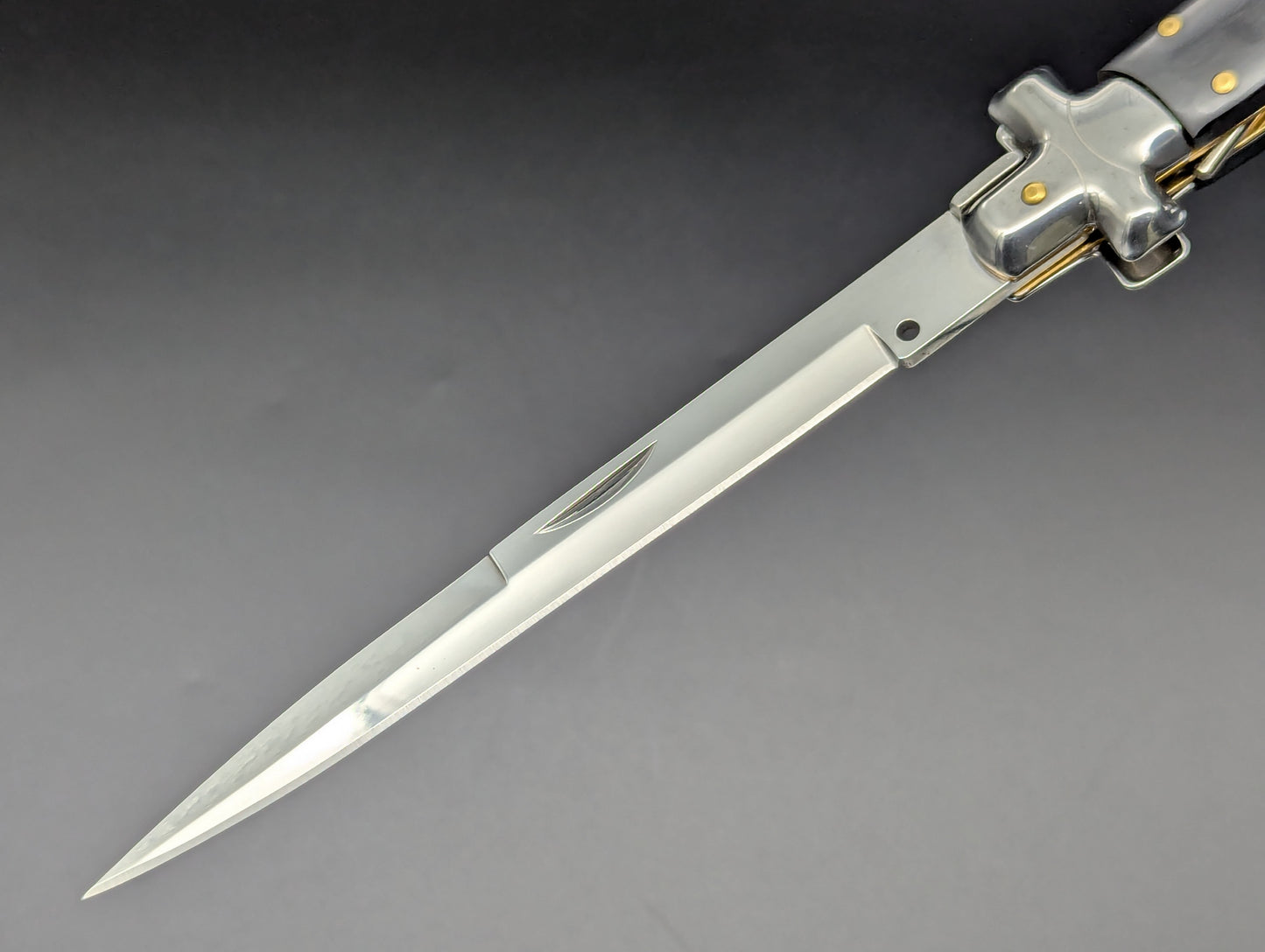 13" BLACK COMPOSITE MALTESE ITALIAN STYLE STYLE