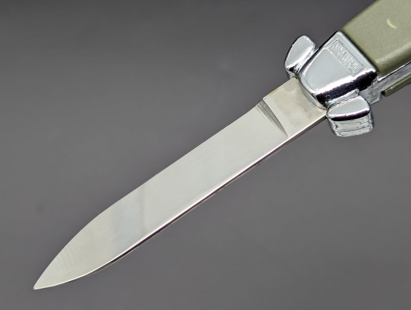 RARE NOS VINTAGE 80's TAIWAN GREEN NATO MILITARY OTF KNIFE