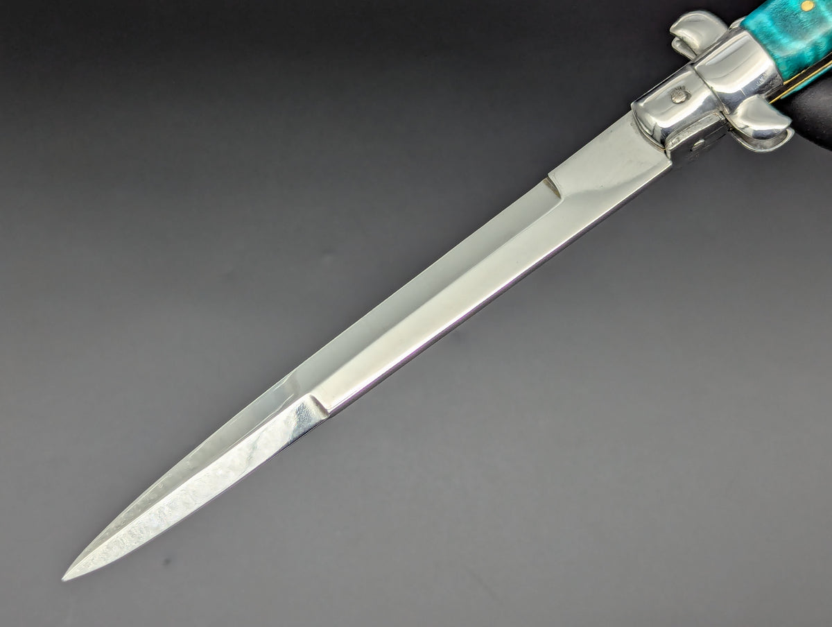 13" GIROUX FISHTAIL RESCALE PICKLOCK ITALIAN STILETTO