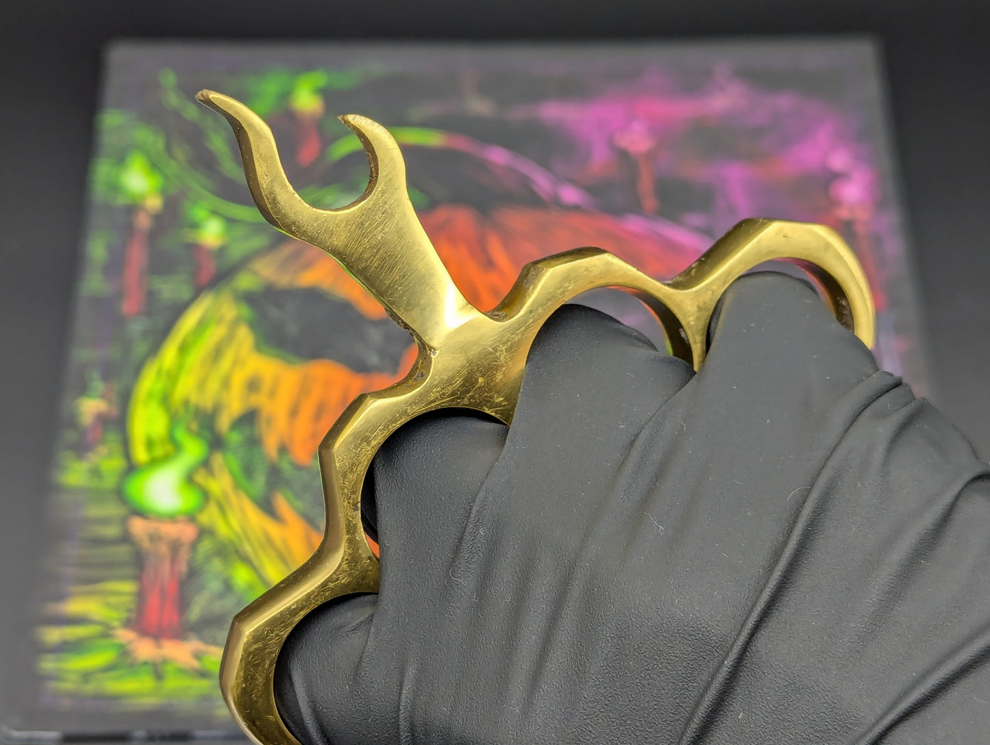 Solid Brass Knuckle Bottle Opener