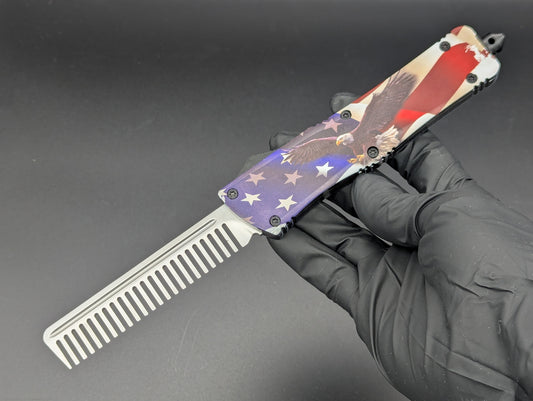 9.5" AMERICAN EAGLE D/A OTF SWITCHBLADE COMB