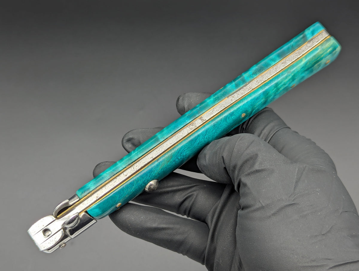 13" GIROUX FISHTAIL RESCALE PICKLOCK ITALIAN STILETTO