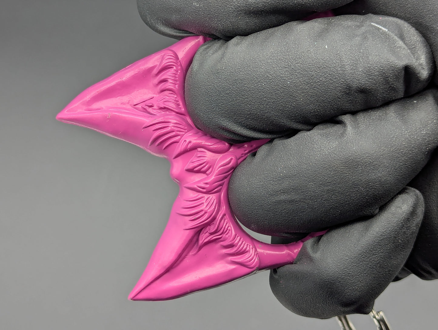 PINK ABS CAT SELF DEFENSE KEYRING