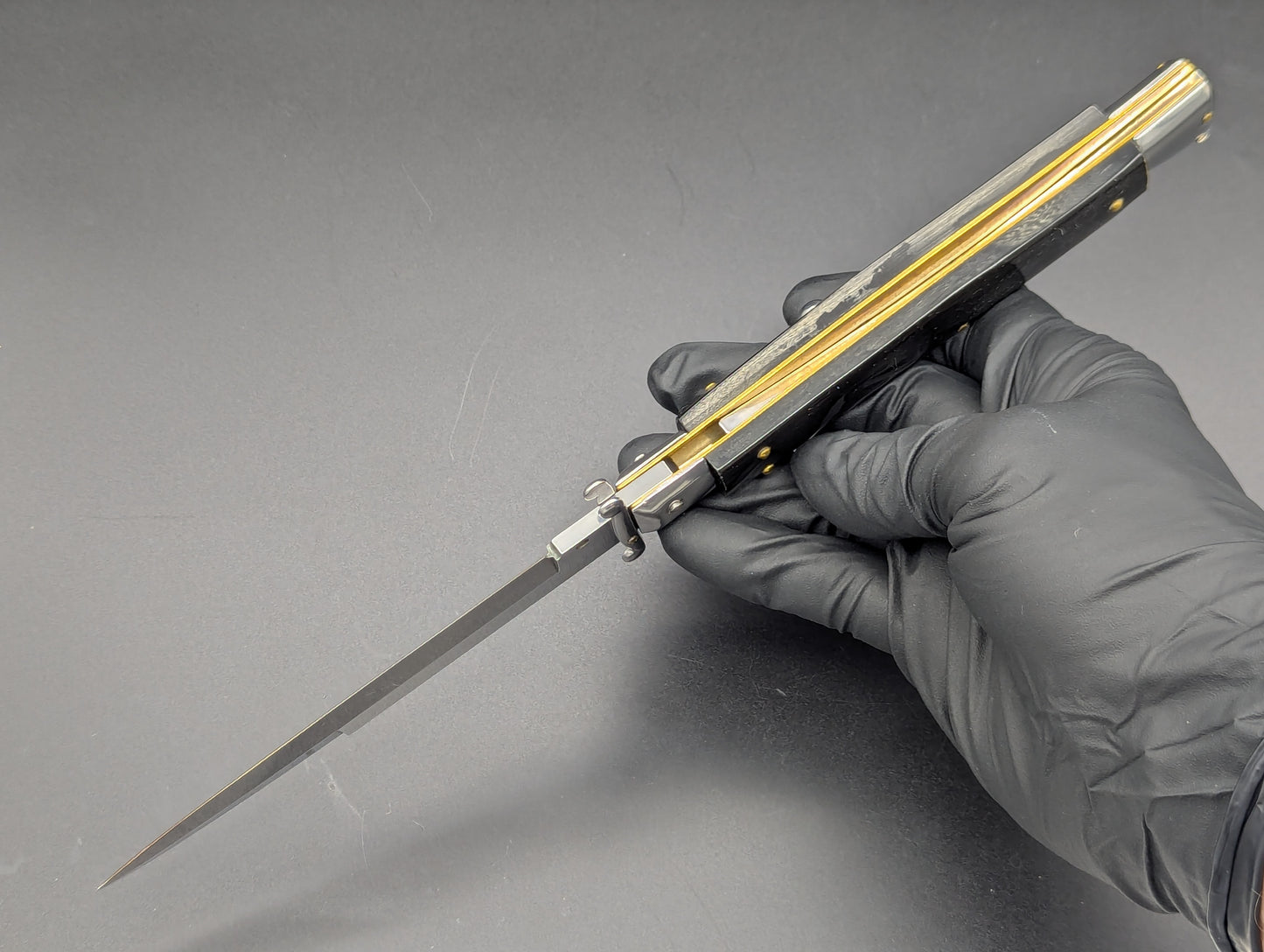 29cm Frank B Buffalo Horn Swinguard Bayonet Blade