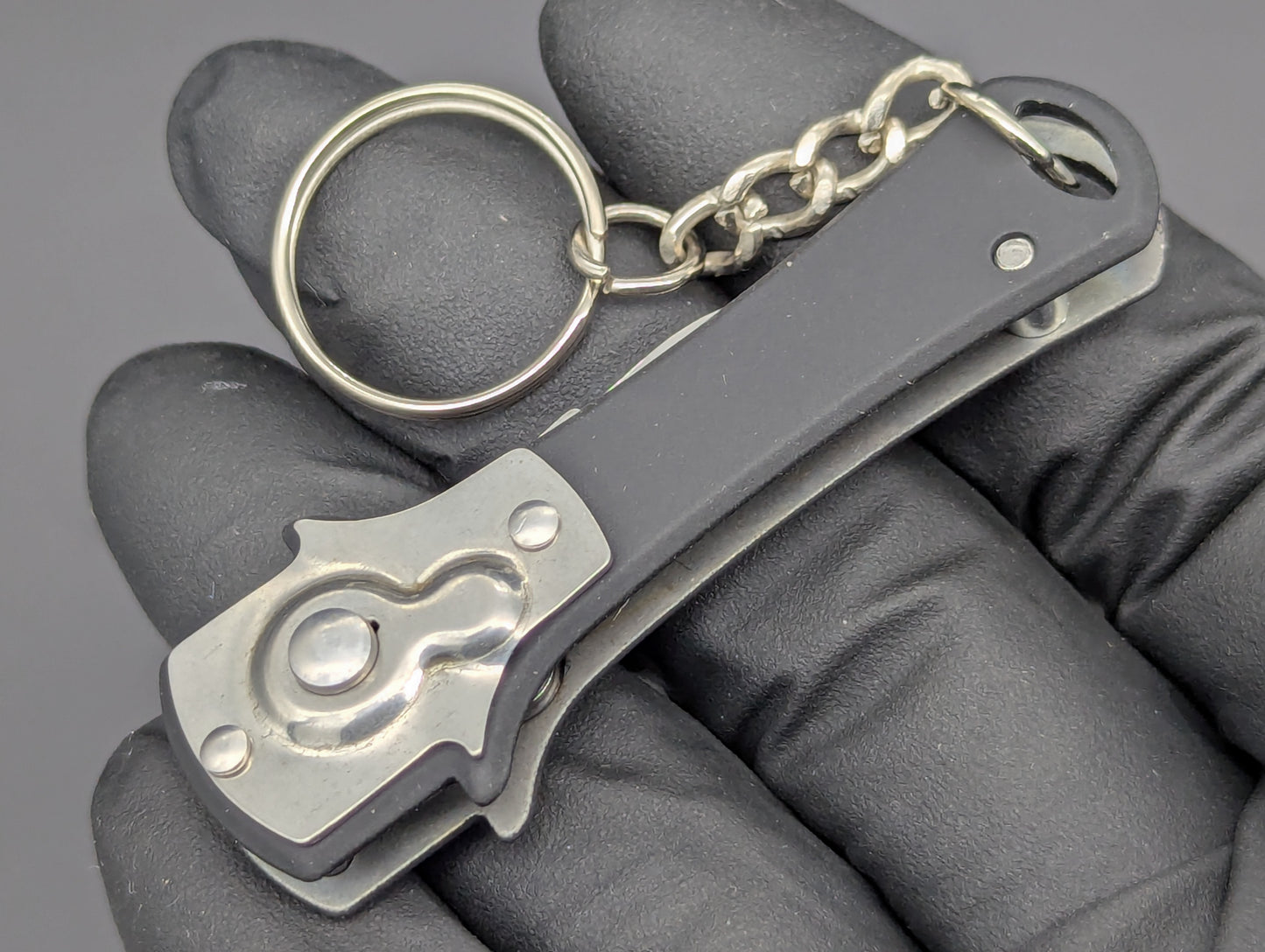 MINI SPOON SWITCHBLADE KEYRING