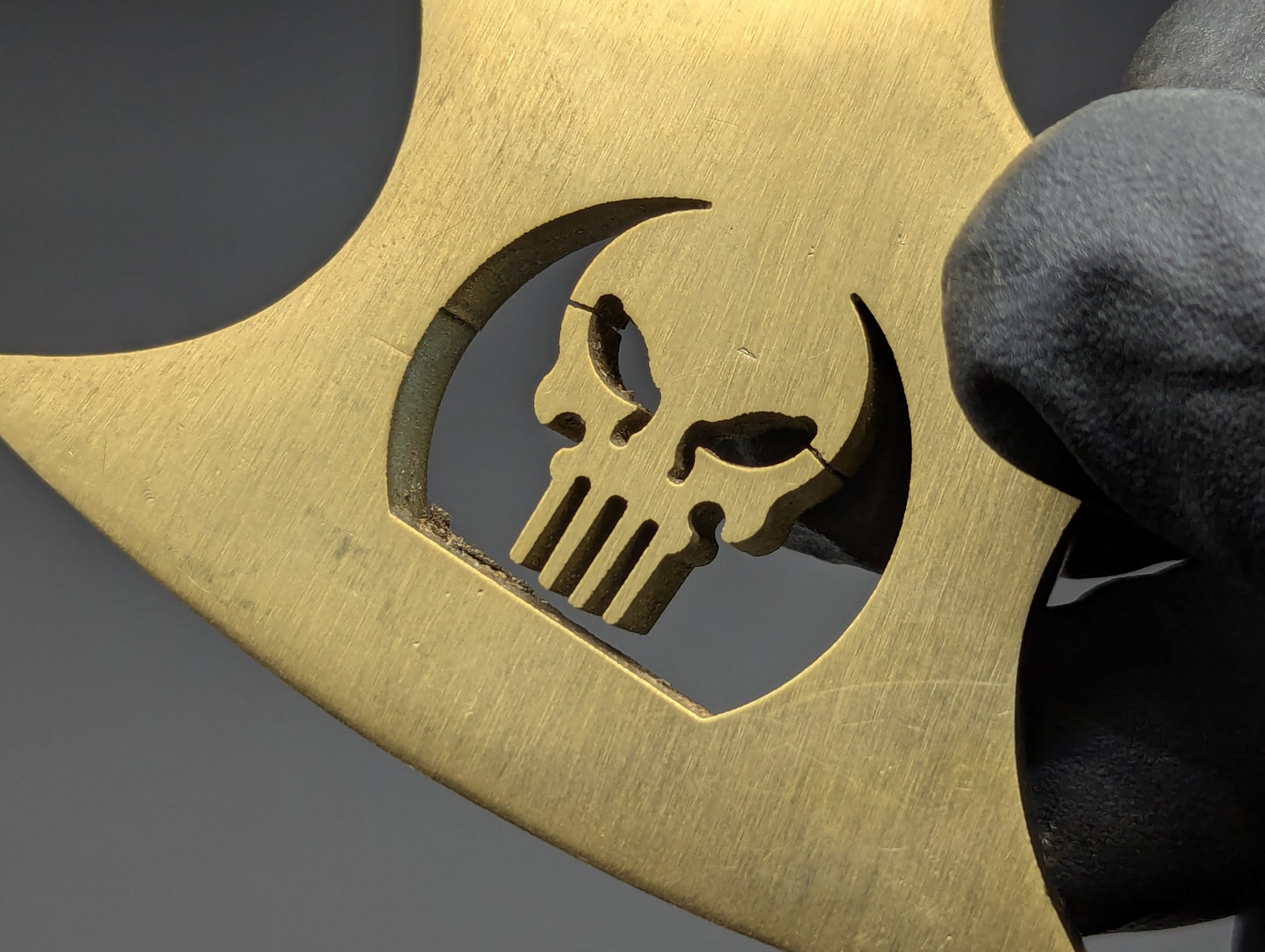 SOLID BRASS STOCK PUNISHER "2FK" DUSTER