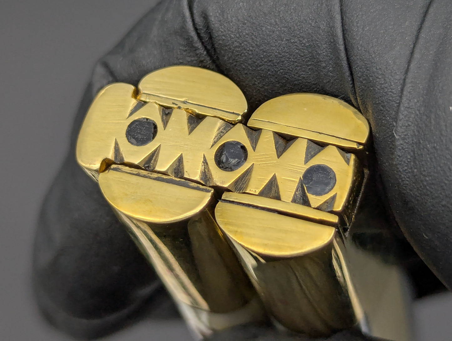 22CM EAGLE TANG PHILIPPINES HANDMADE BALISONG TWISTED BONE DP2