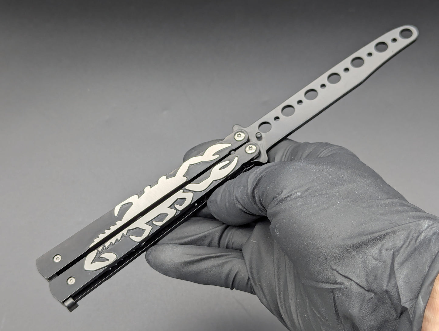 Black Scorpion Balisong Trainer