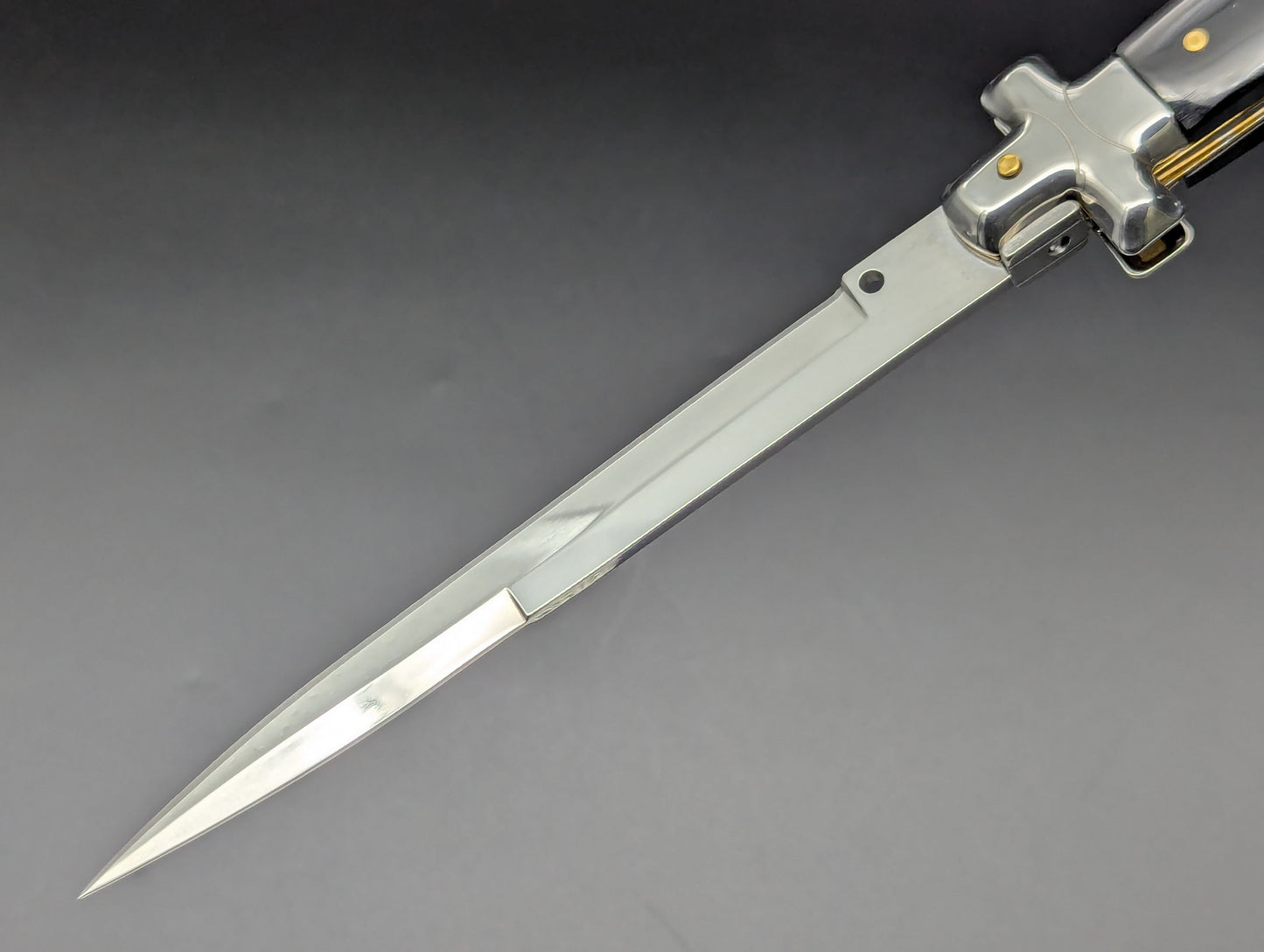 13" BLACK COMPOSITE MALTESE ITALIAN STYLE STYLE